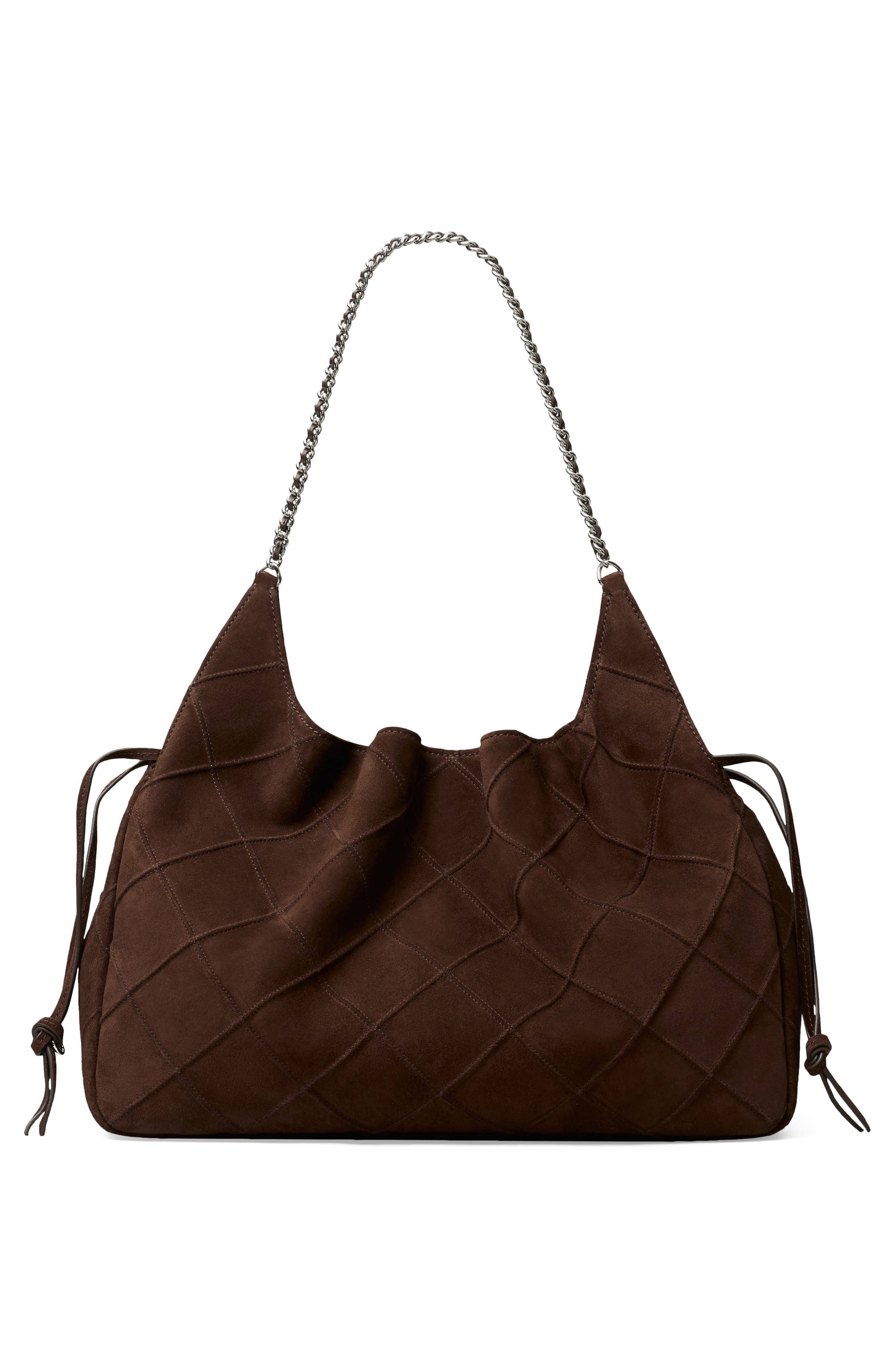 Tory Burch Fleming Tote Women's bags Large Black Quilted Leather New