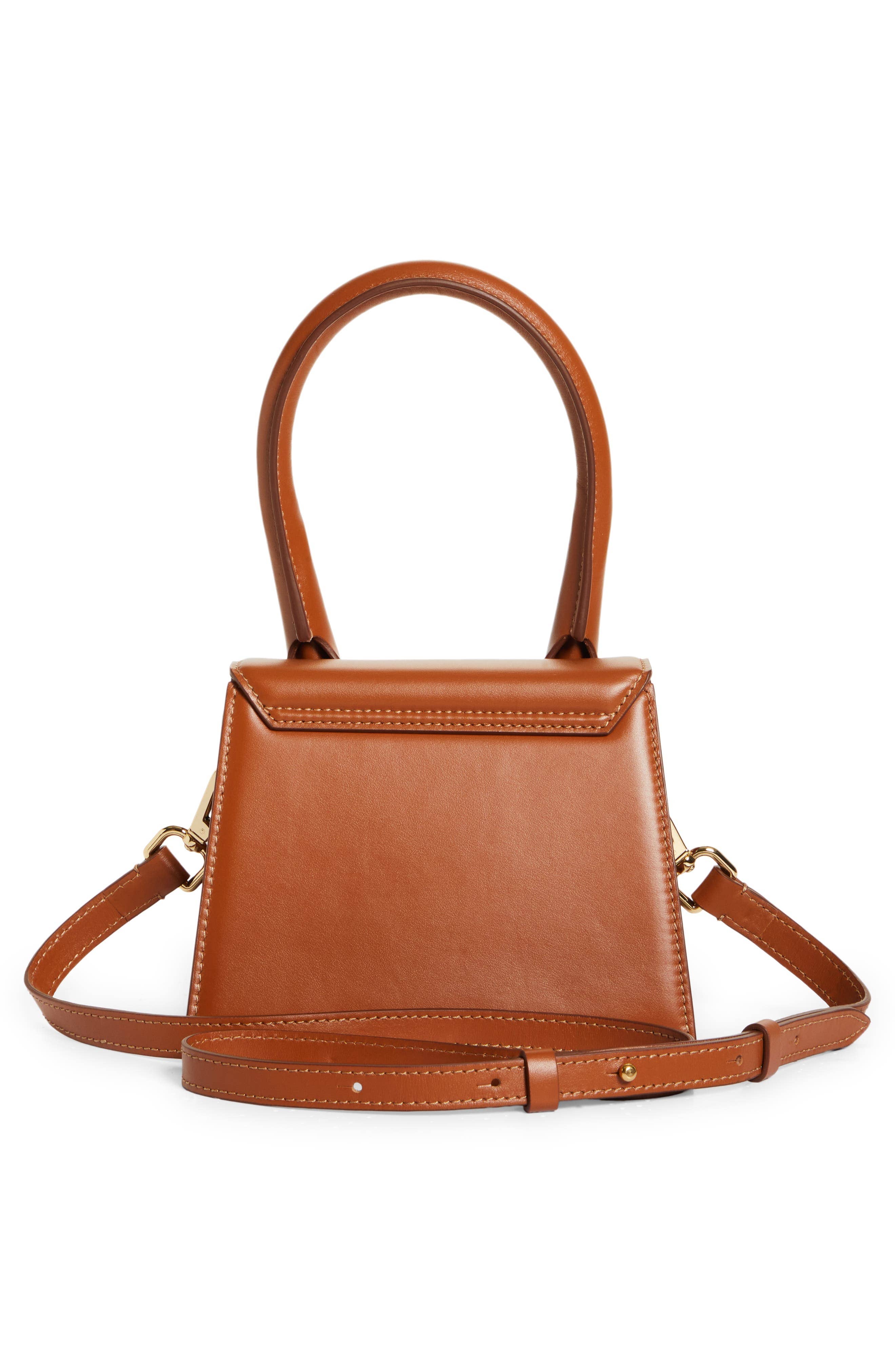 Jacquemus Le Chiquito Top Handle Women's bags Medium Green Leather New