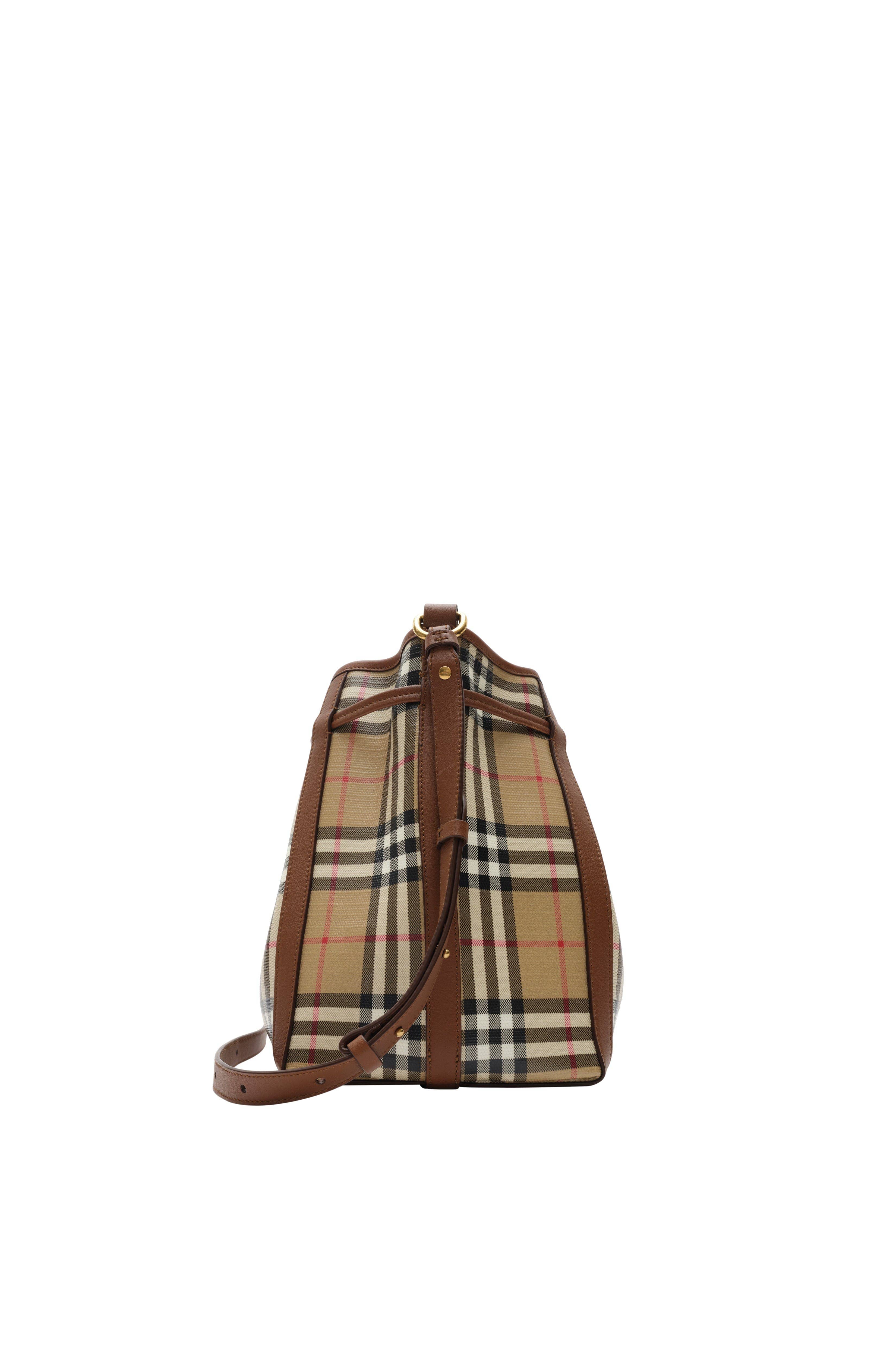 Burberry Check Bucket Women's bags Mini Archive Beige Unspecified New