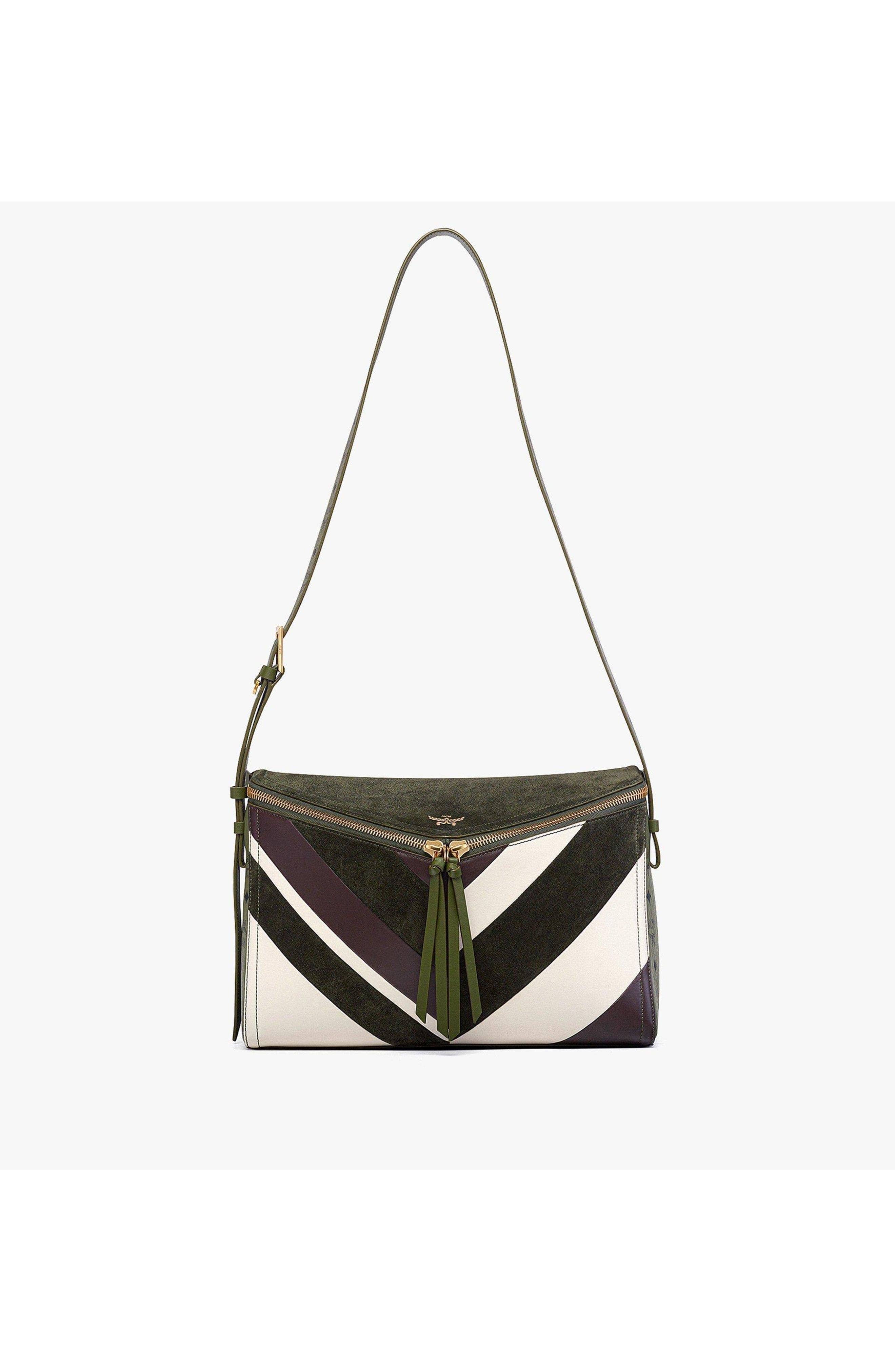 MCM Diamant 3D Shoulder Bag Women's bags Unspecified Suede And Calf Leather New