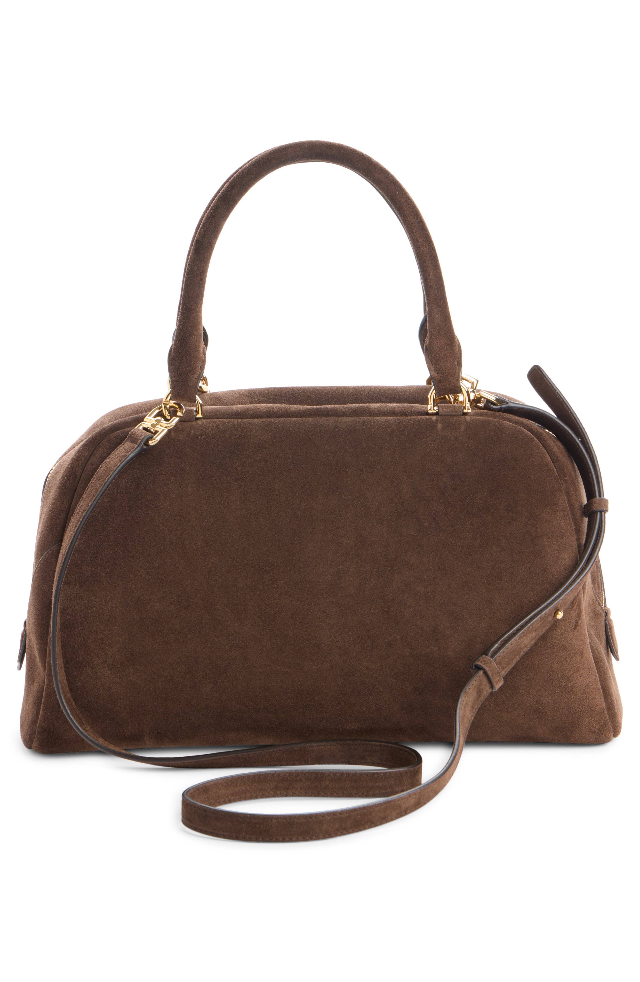 Givenchy Antigona Soft Top Handle Women's bags Medium Brown Suede New