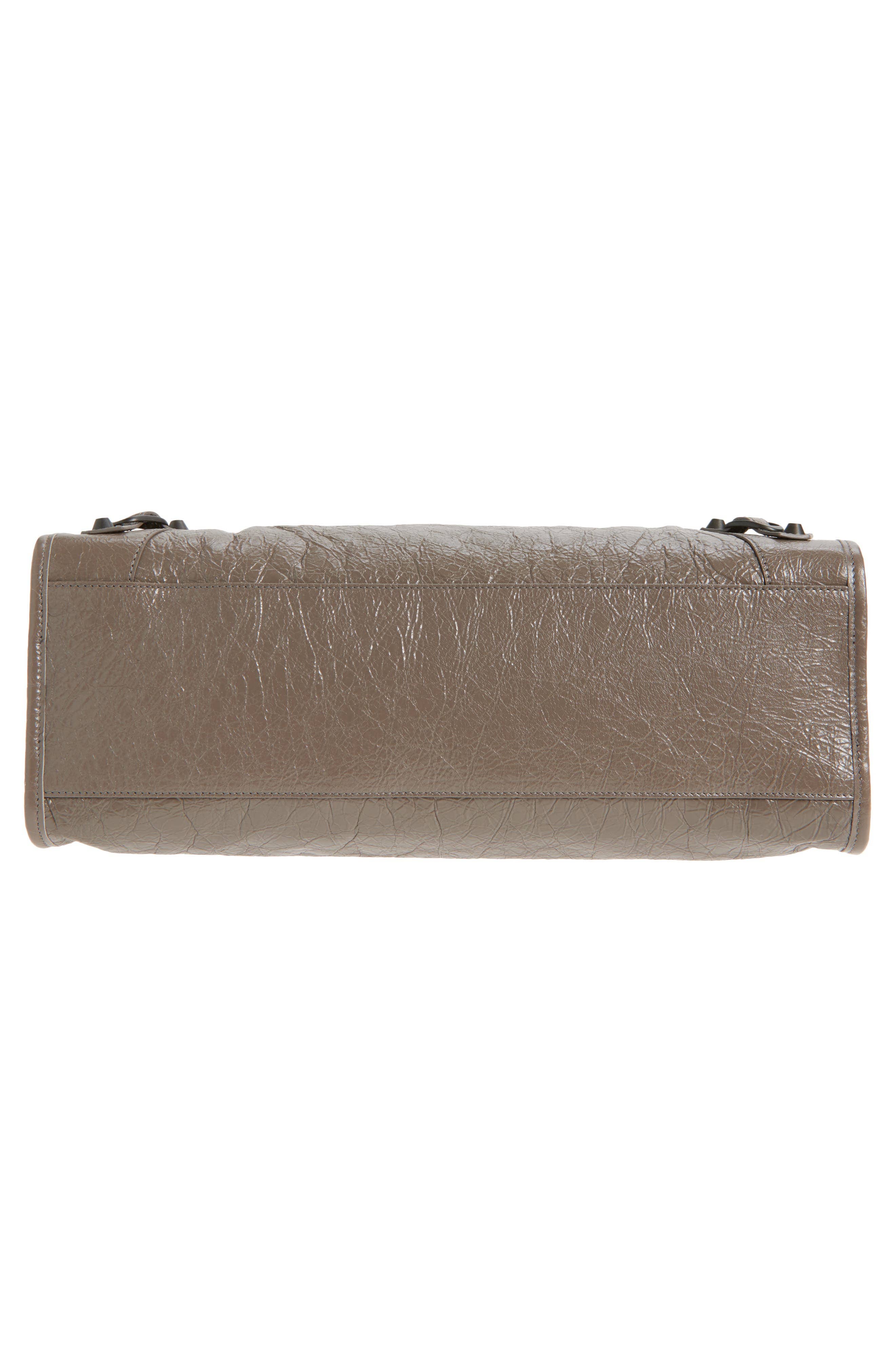 Balenciaga Le City Top Handle Women's bags Mini Camel Calfskin Gold New