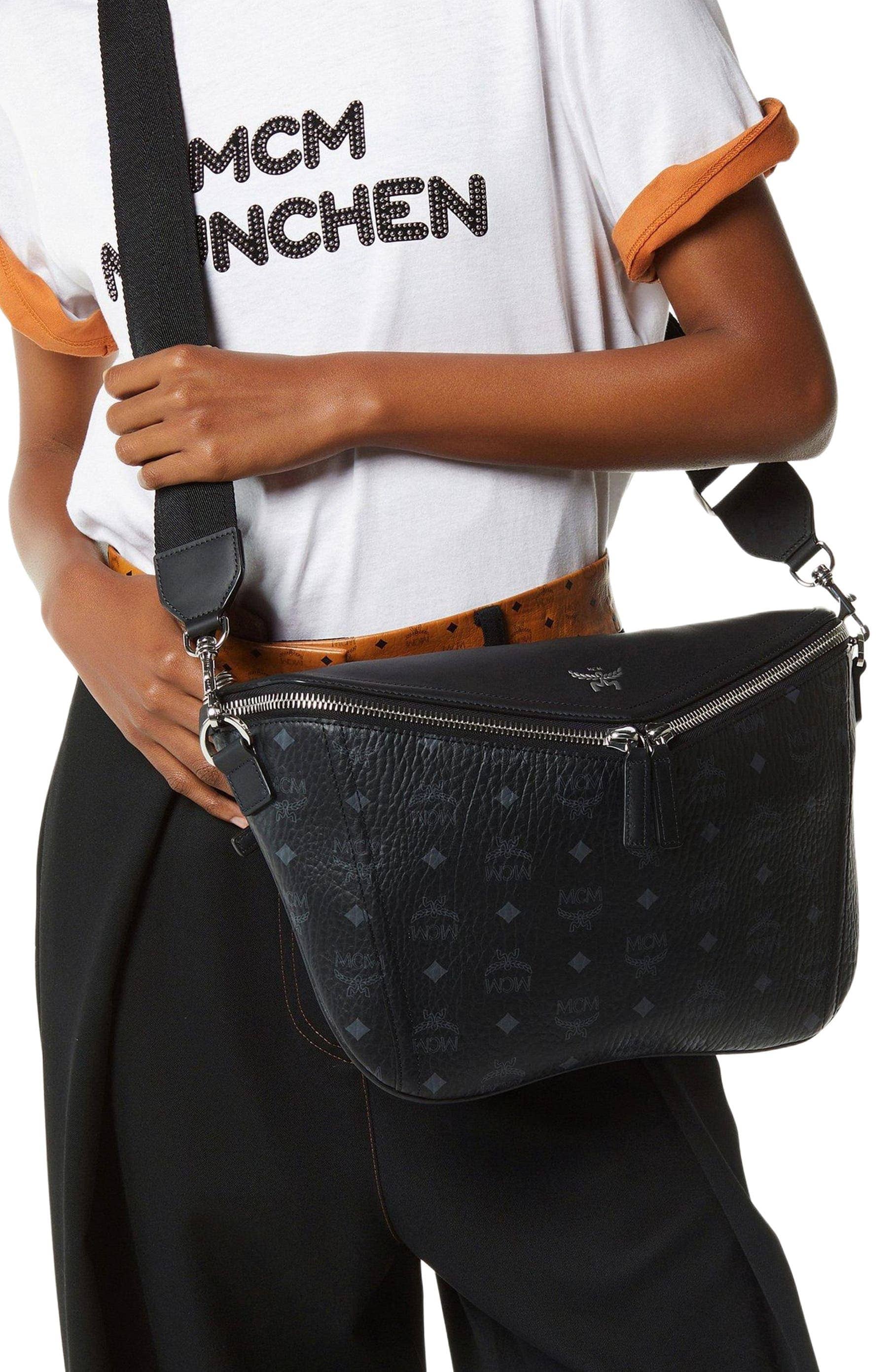 MCM Diamant 3D Crossbody Women's bags Small Unspecified Visetos Leather Mix New