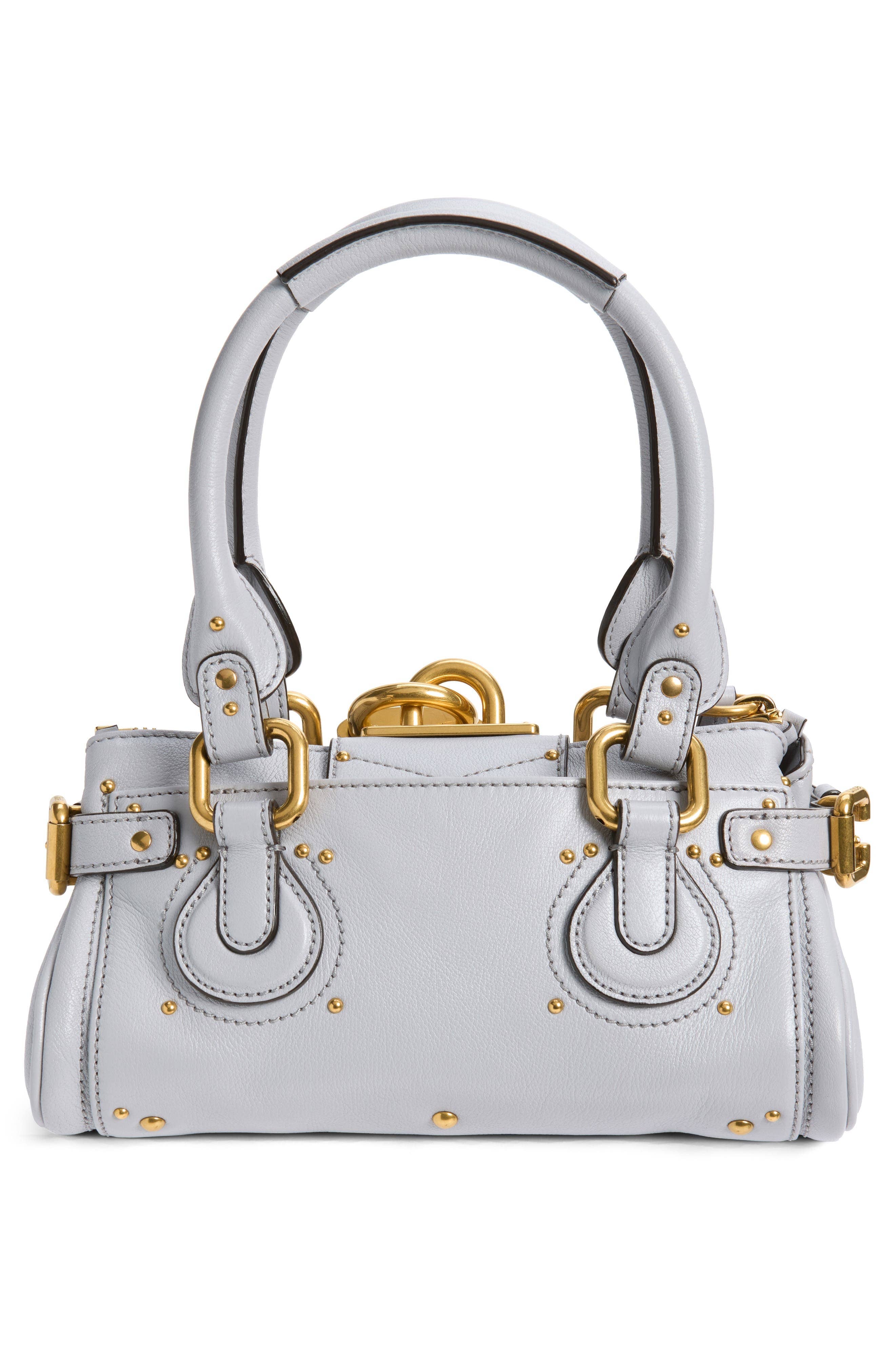 Chloé Paddington Top Handle Women's bags Unspecified Full Blue Leather New