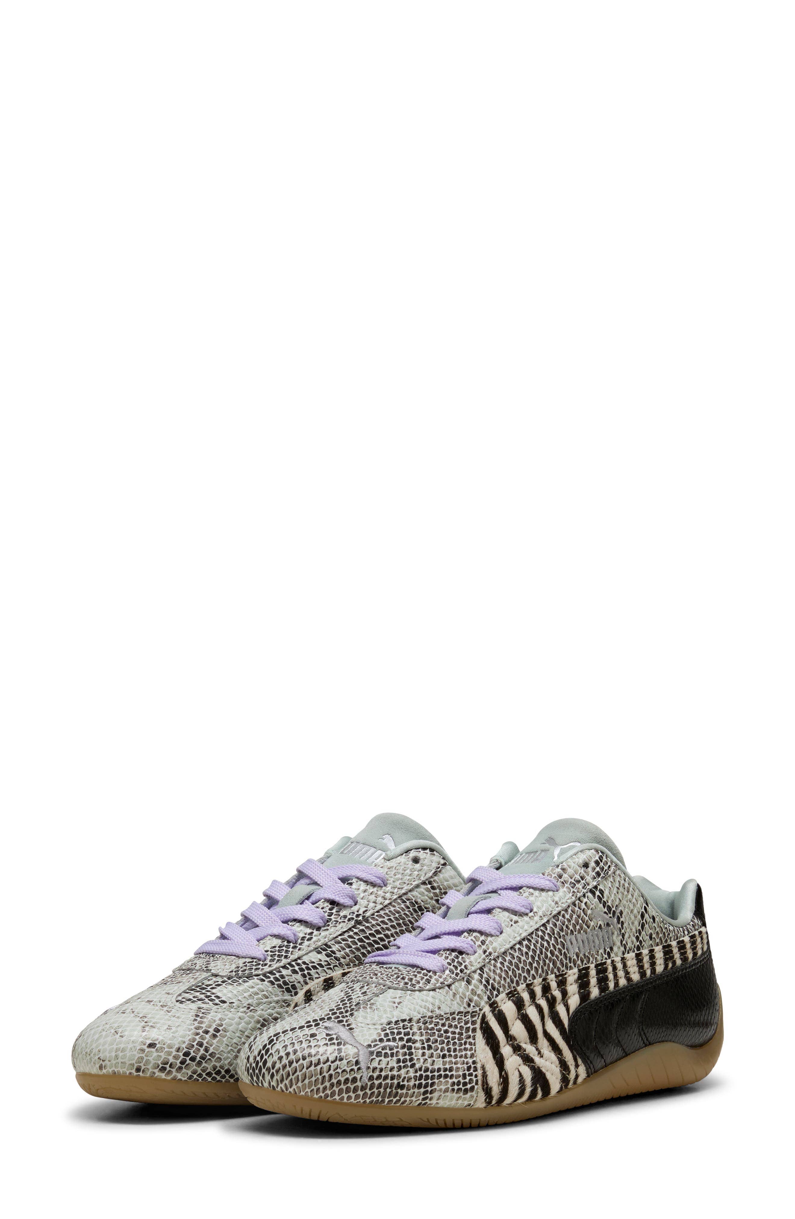 Puma Speedcat Mixed Feel Sneaker Black 6.5 New
