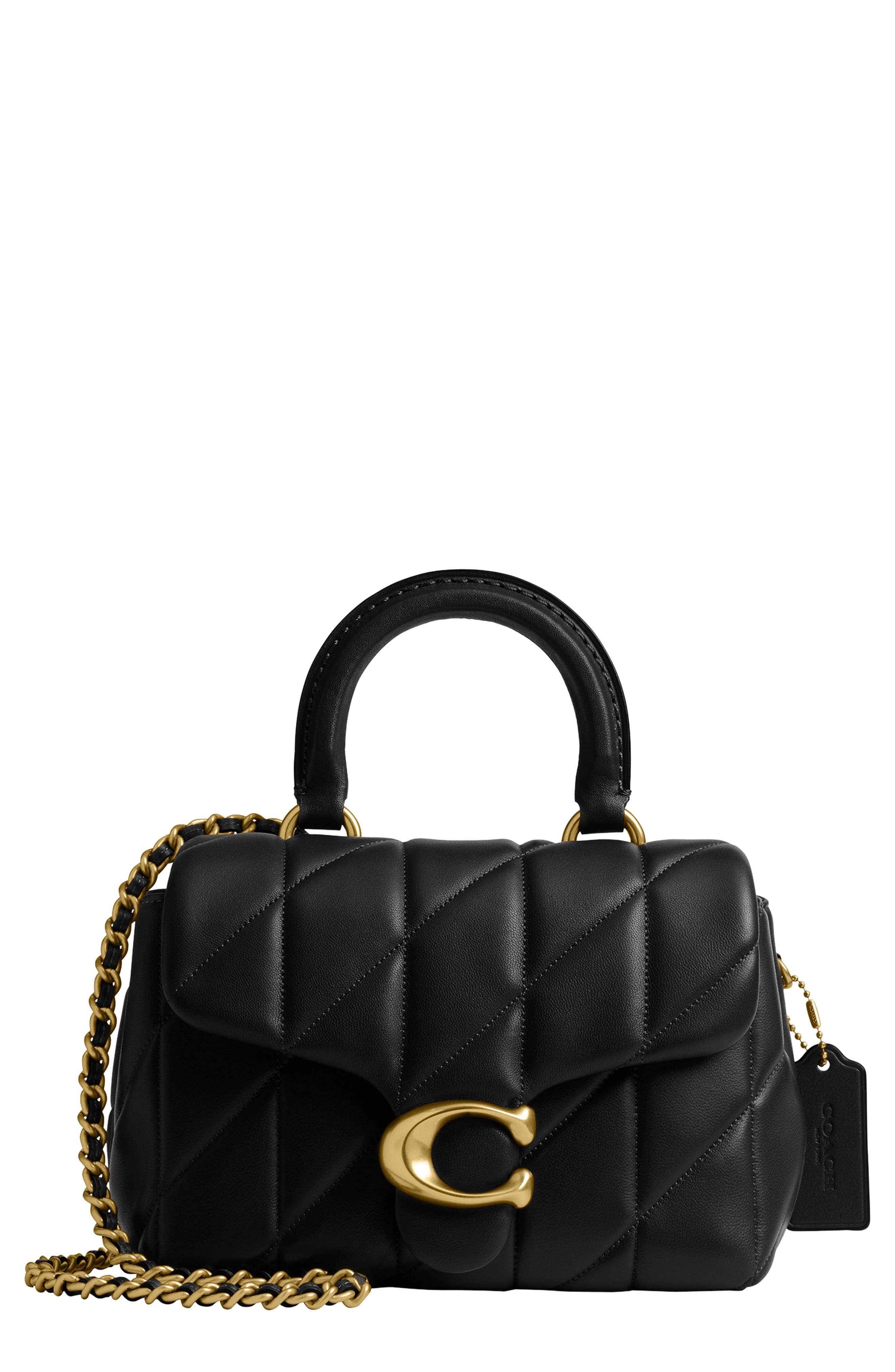 Coach Tabby Top Handle Women's bags Unspecified Quilted Leather New