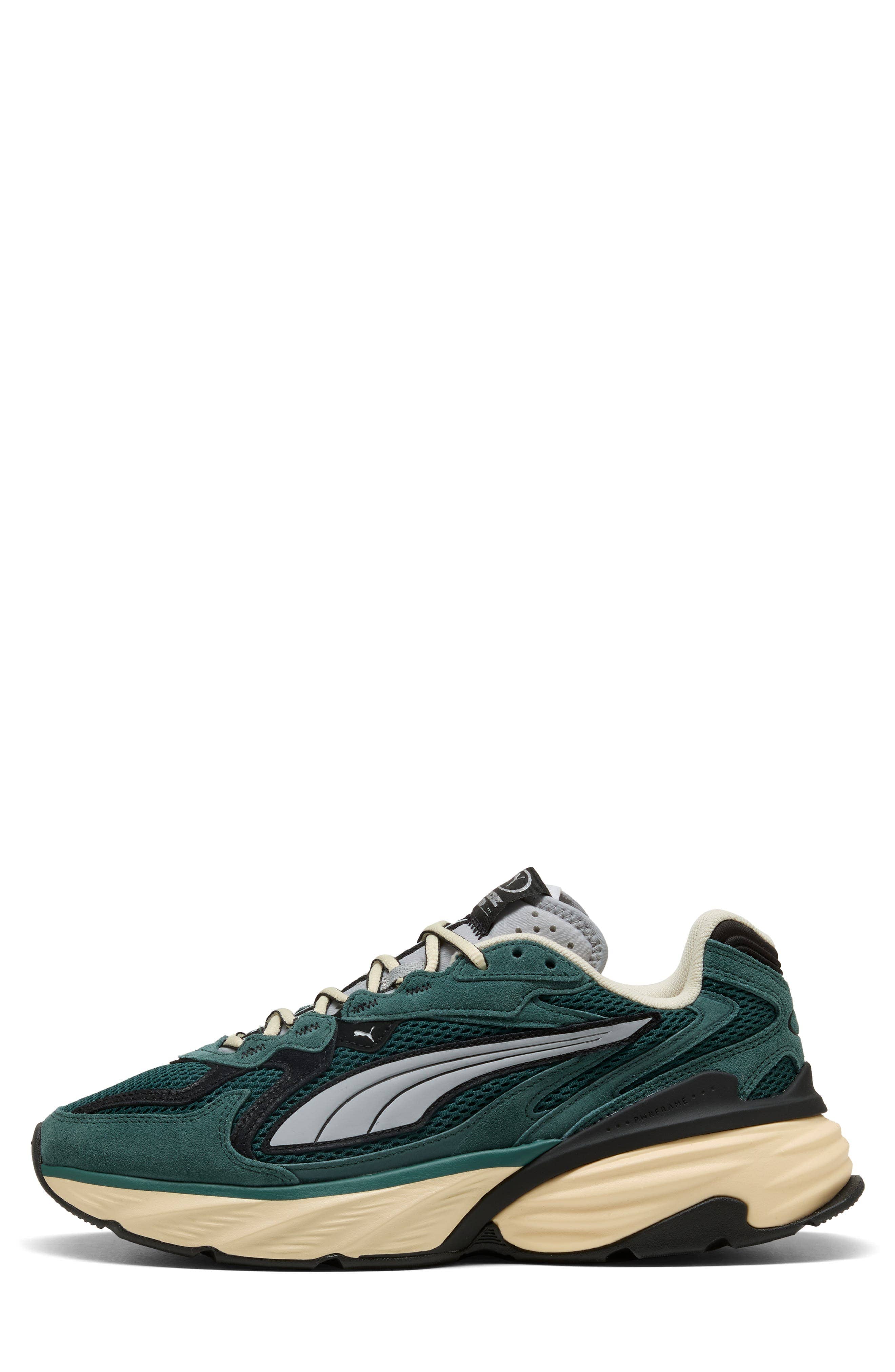 Puma Fade NITRO LS+ Sneaker Silver 9.5 New