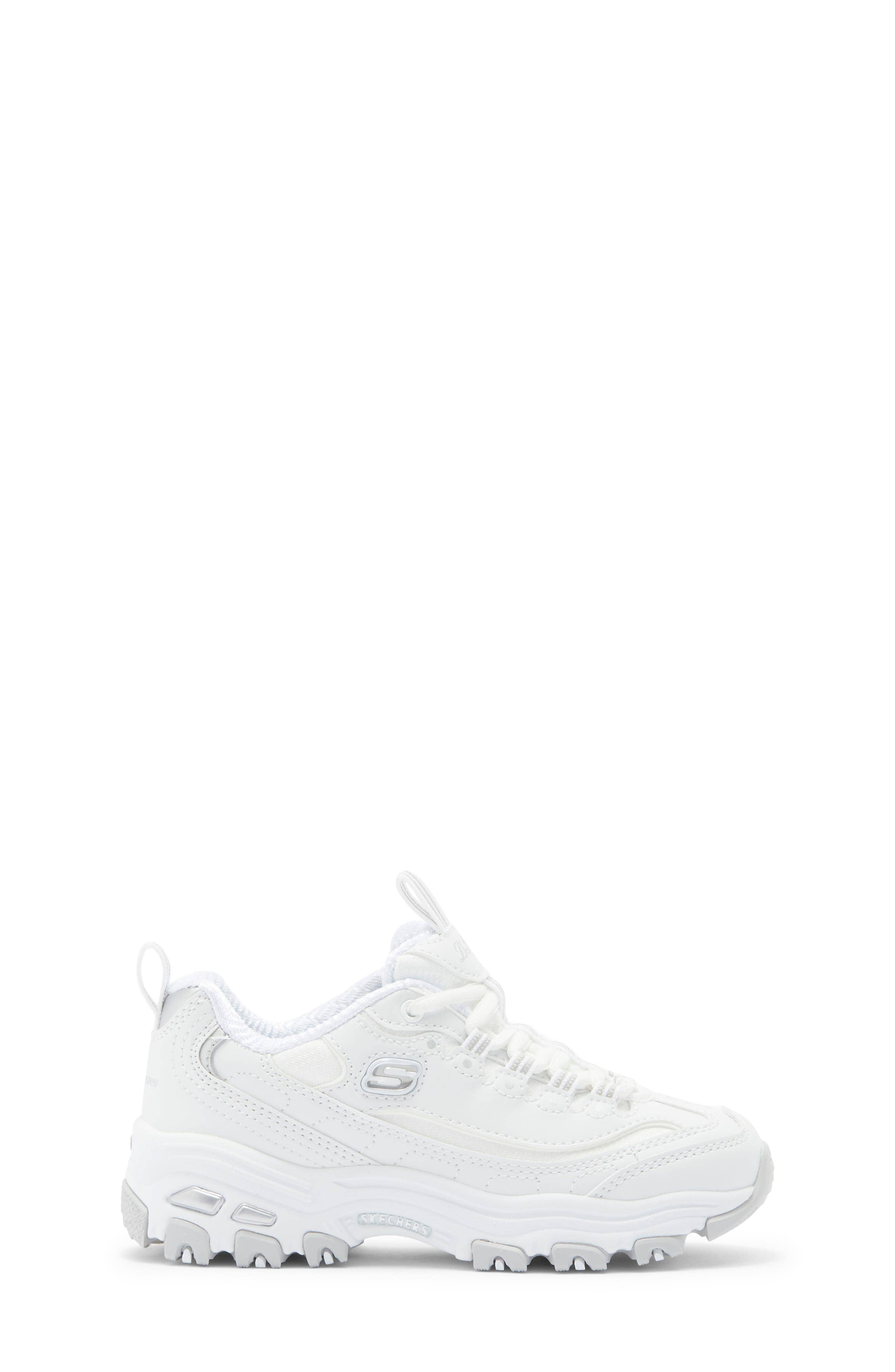 Skechers D'Lites Sneaker Black Full Size Run New