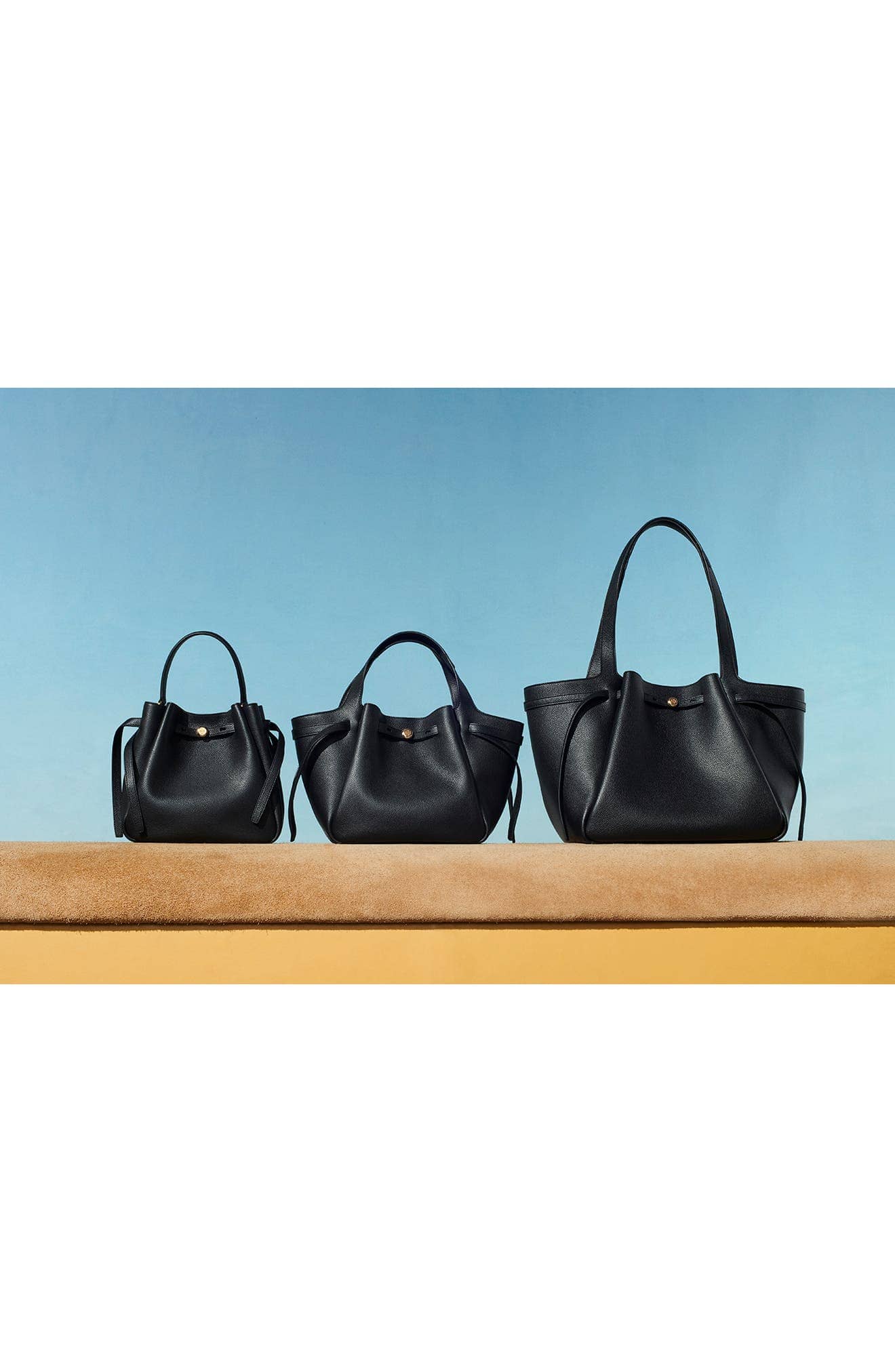 Tory Burch Romy Bucket Bag Women's bags Unspecified Suede New