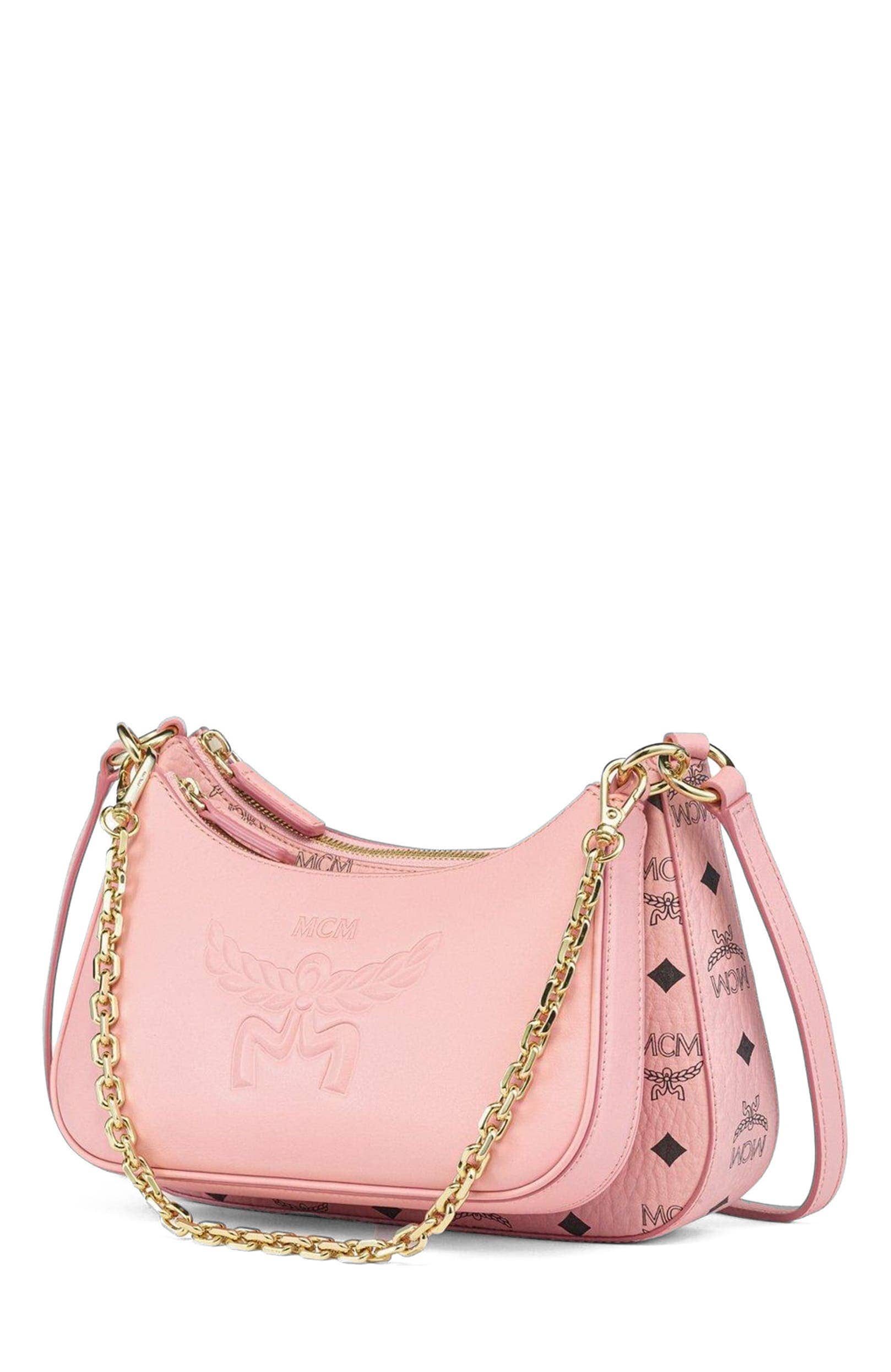 MCM Aren Shoulder Bag Women's bags Unspecified White Visetos New