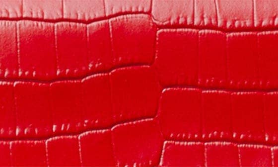 Tory Burch Lee Radziwill Shoulder Bag Women's bags Small Tory Red Embossed Leather New