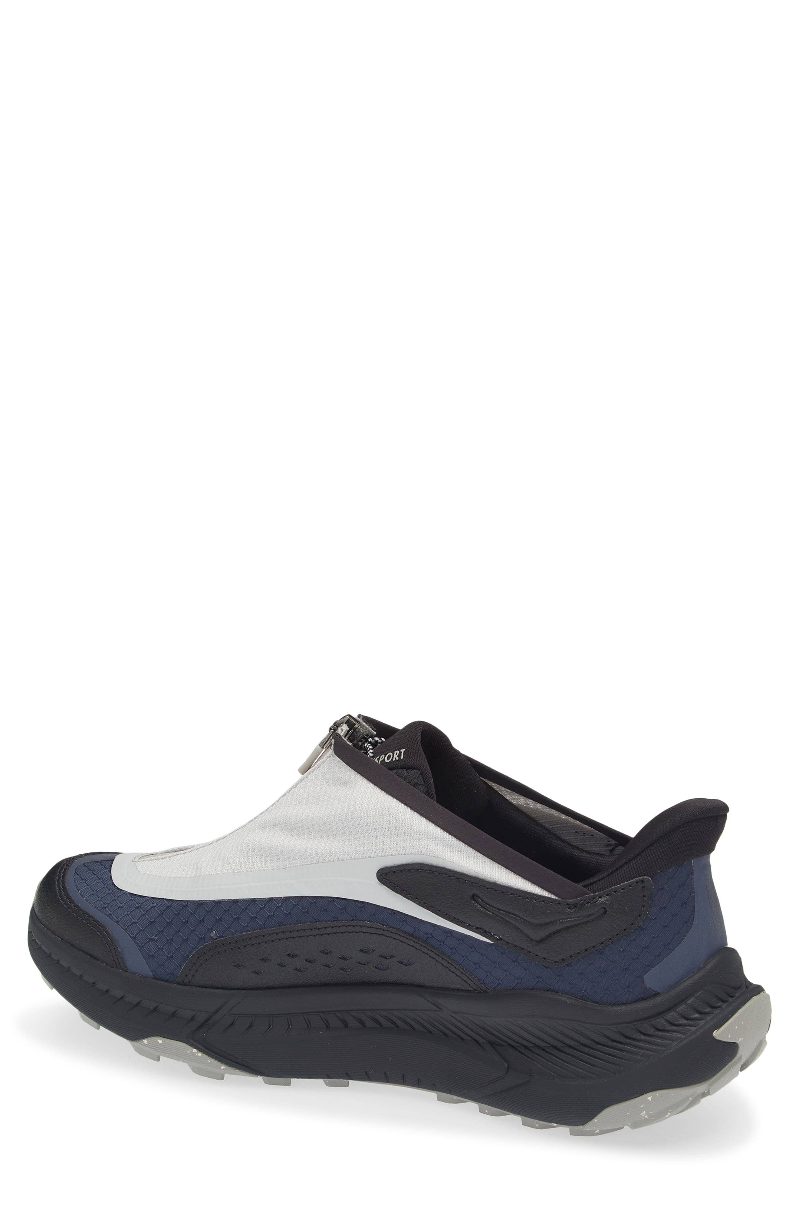 Hoka Project Transport Zip Sneaker Black Full Size Run New