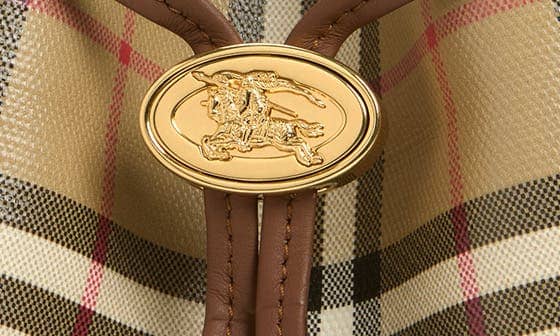 Burberry Check Bucket Women's bags Mini Archive Beige Unspecified New