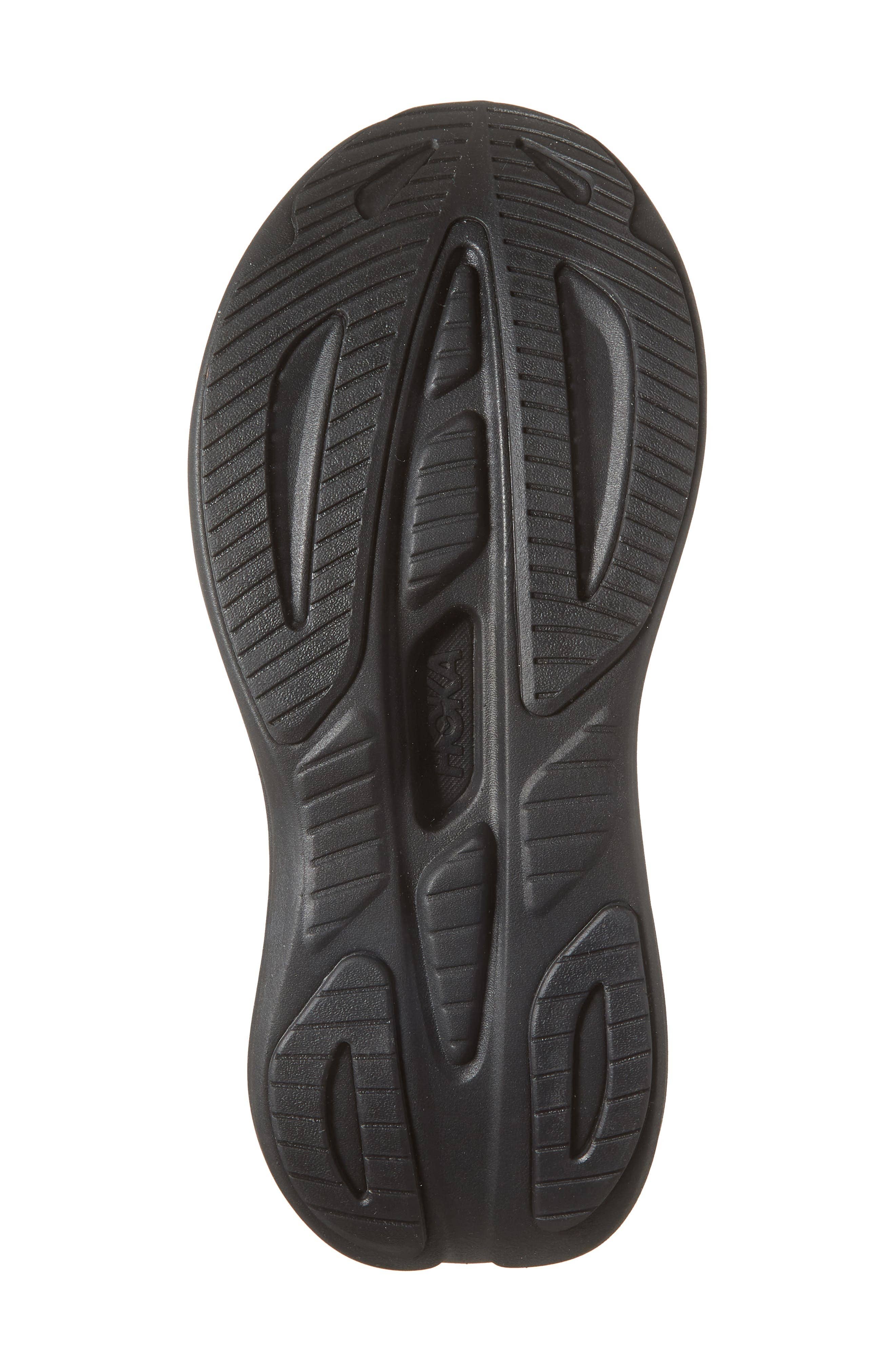 Hoka Skyward Laceless Recovery Sneaker Black Full Size Run New