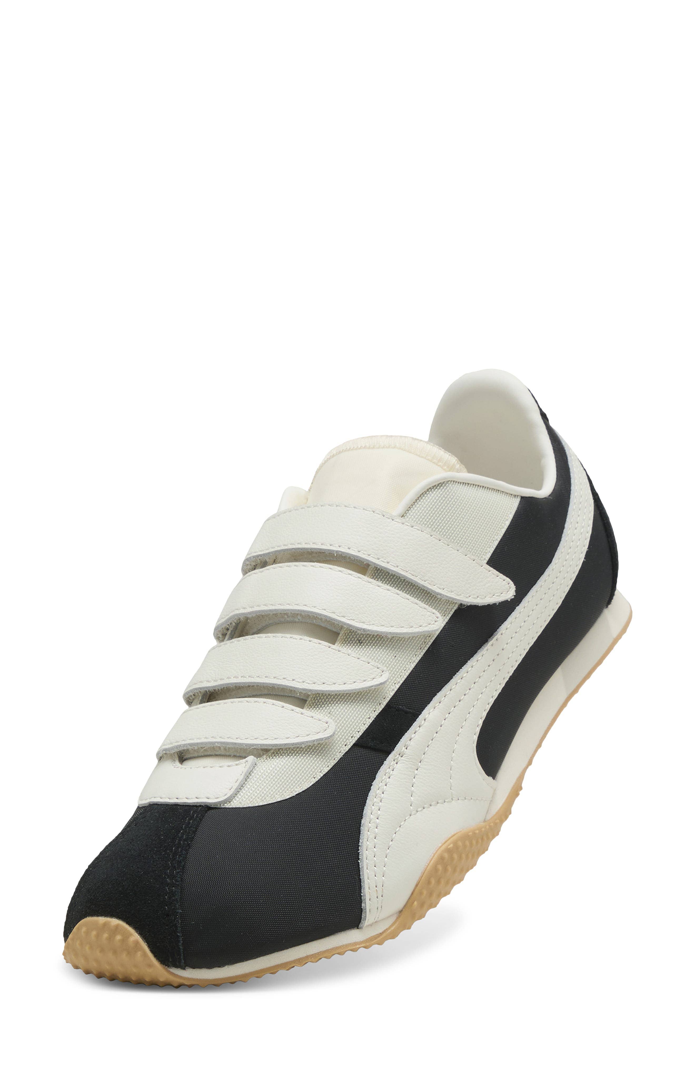 Puma H-Street Strap Sneaker Black Full Size Run New