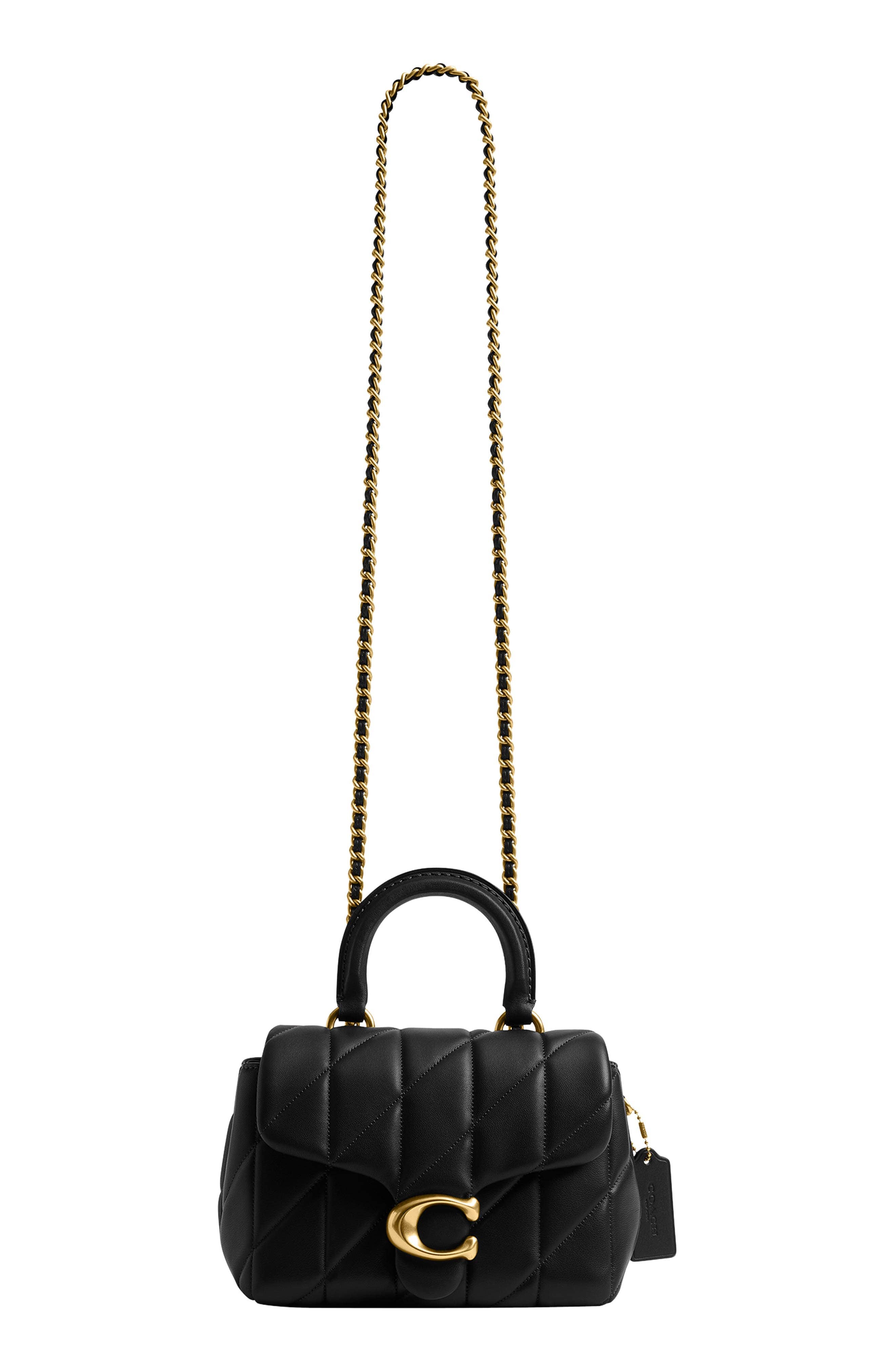 Coach Tabby Top Handle Women's bags Unspecified Quilted Leather New
