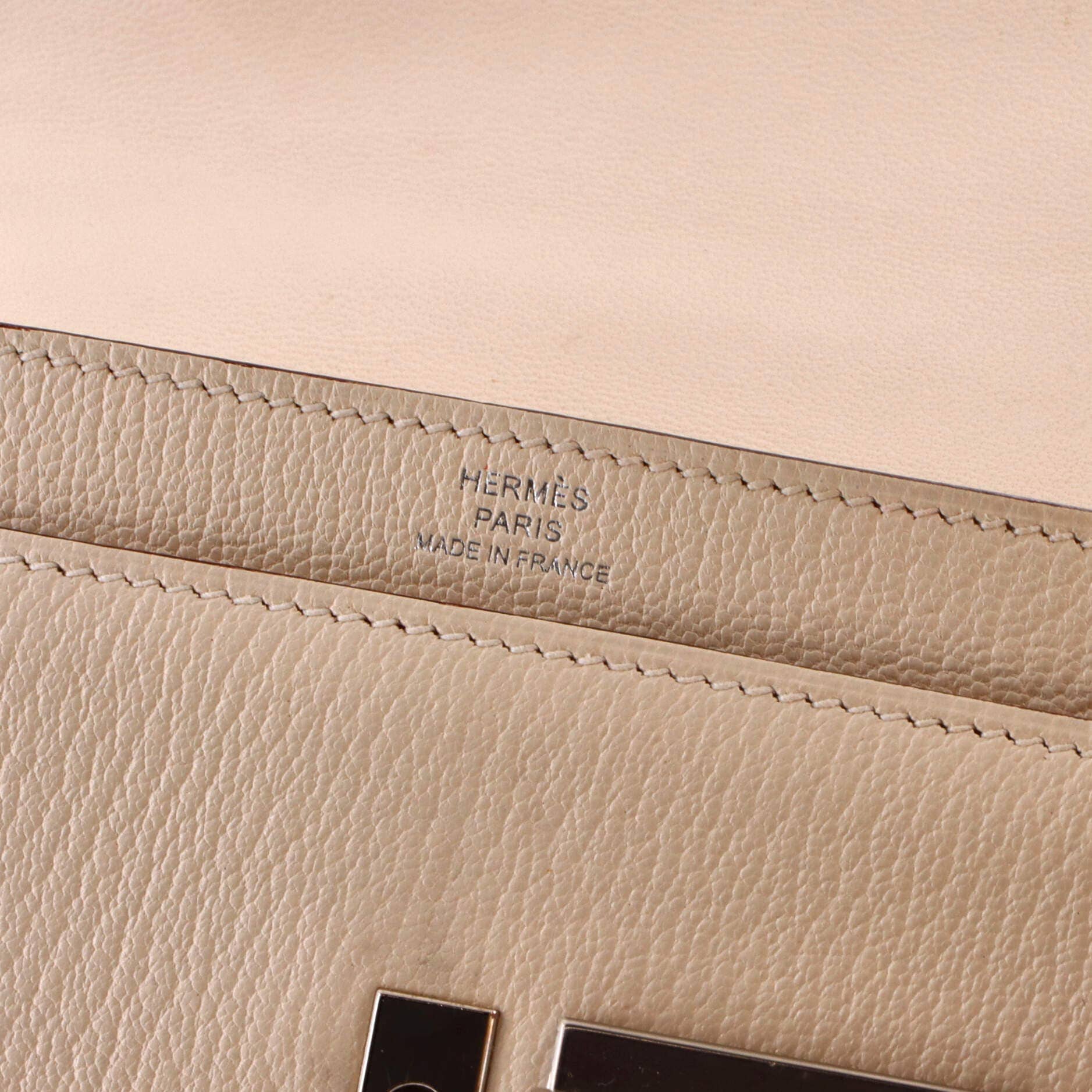 Hermès Verrou Women's bags Mini Blue Chevre (Chevre Mysore) Unspecified New