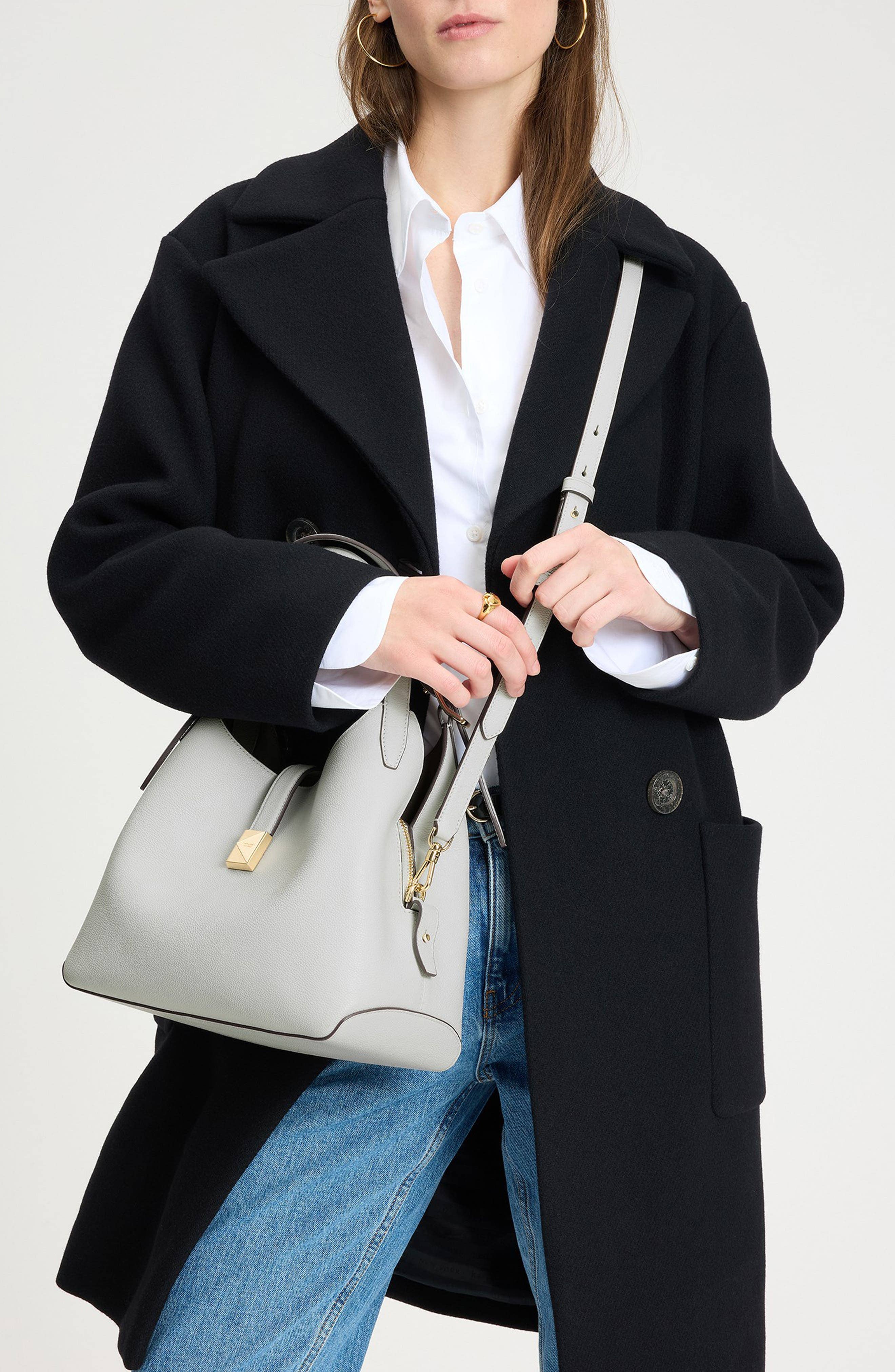 Kate Spade Deco Shoulder Bag Women's bags Unspecified Milk Glass Quilted Leather New