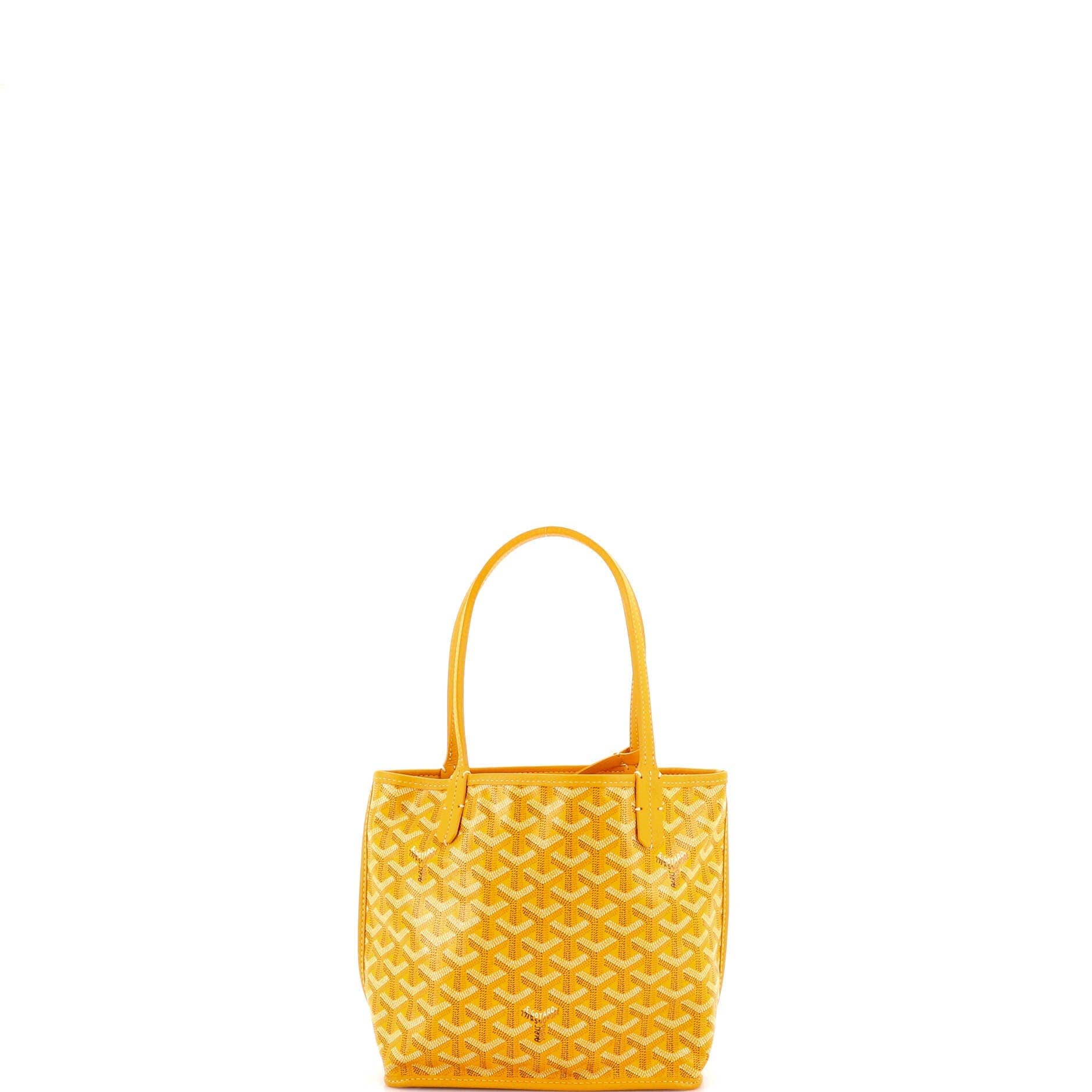 Goyard Anjou Tote Women's bags Mini White Goyardine (Coated Canvas) New