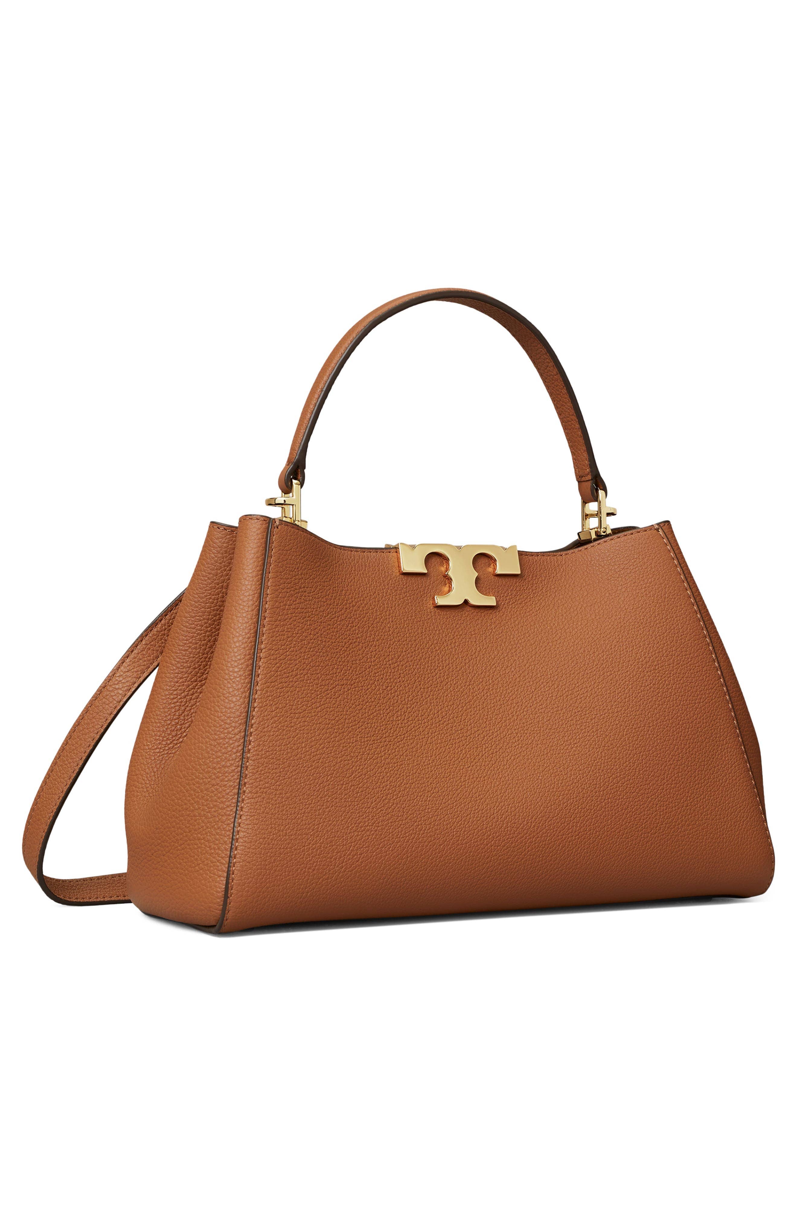 Tory Burch Eleanor Top Handle Women's bags Mini Honey Comb Raffia New