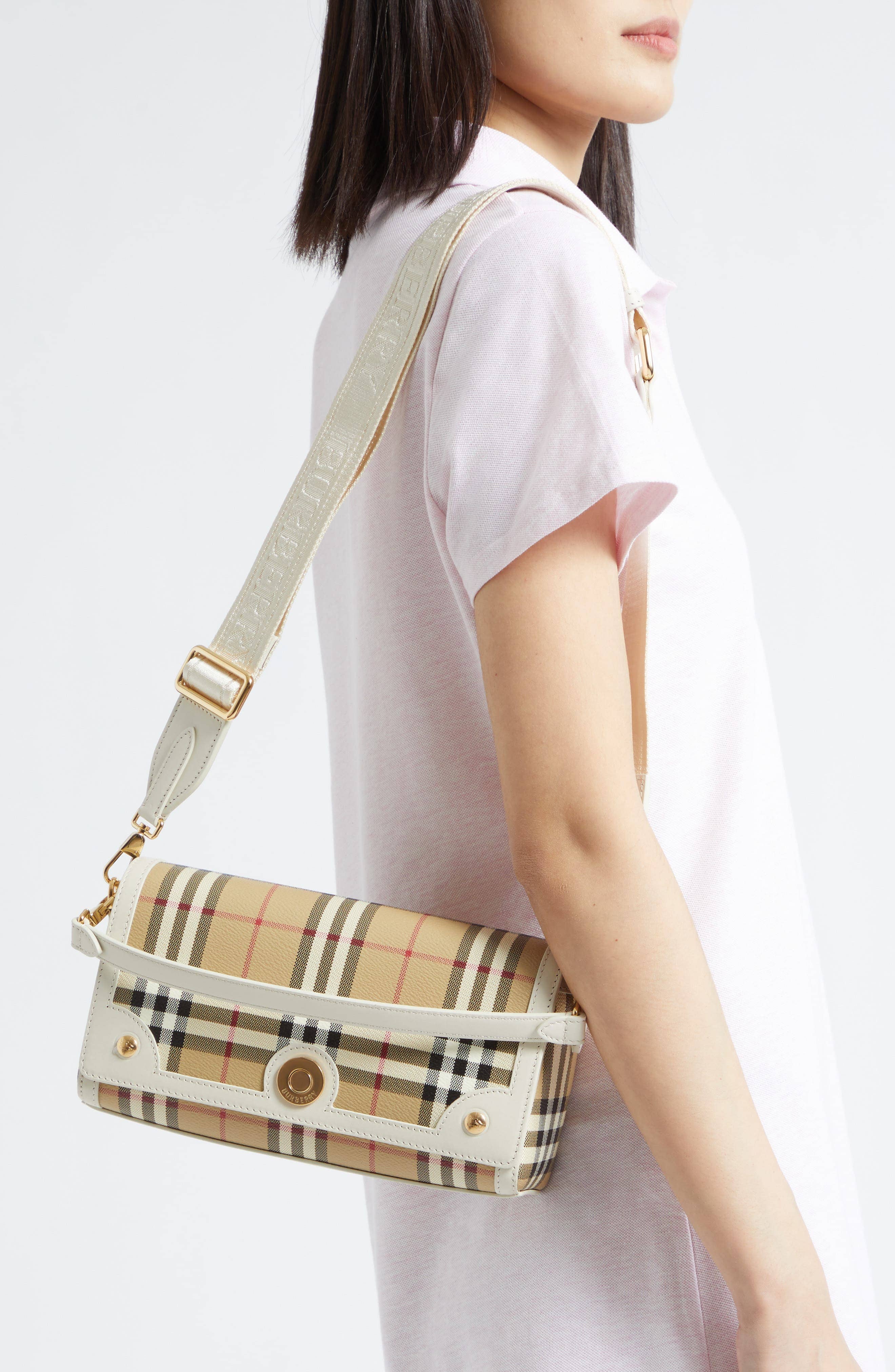 Burberry Note Shoulder Bag Women's bags Unspecified Black Calfskin New