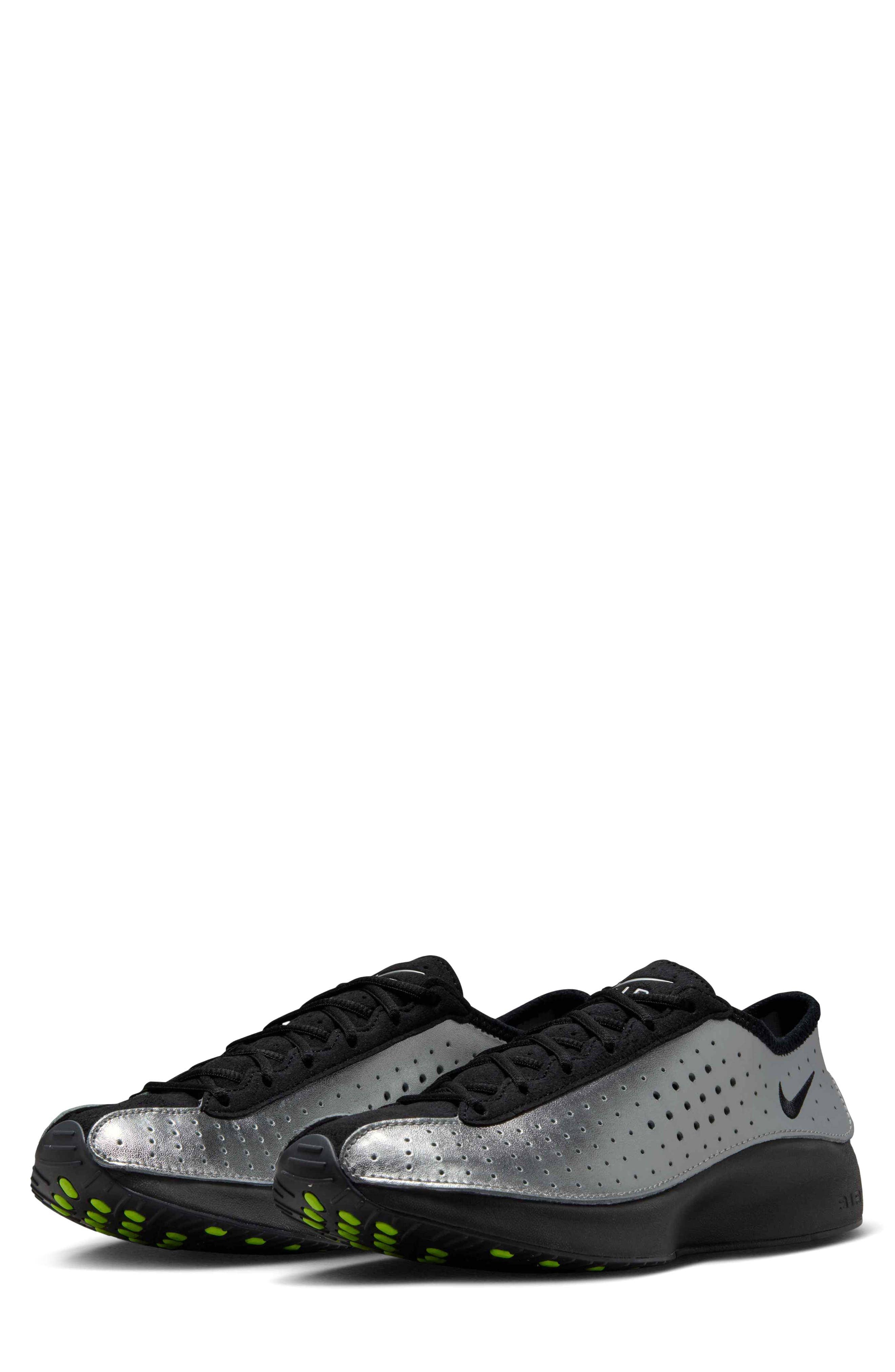 Nike Air Superfly Sneaker Silver Full Size Run New