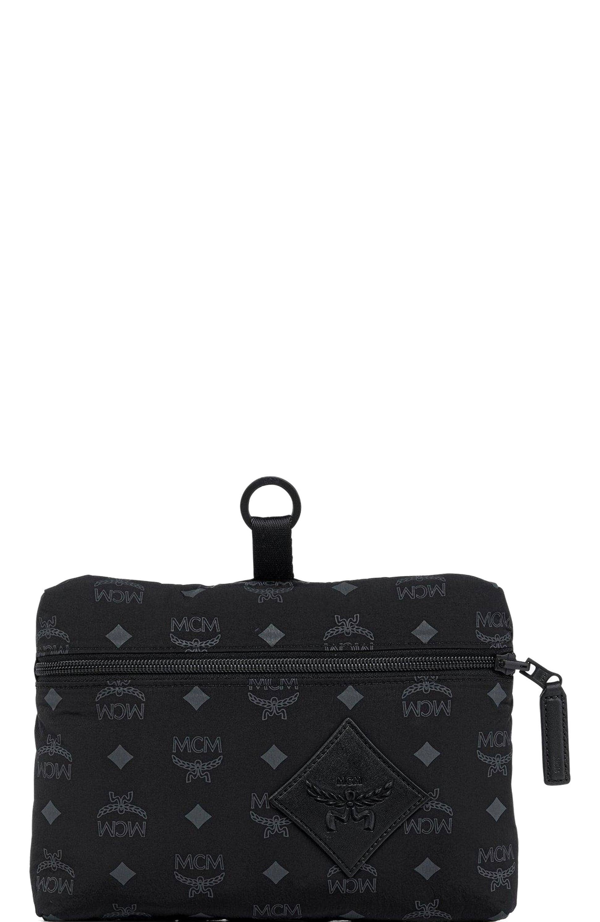 MCM Stark Women's bags Black Calfskin Backpack Mini New