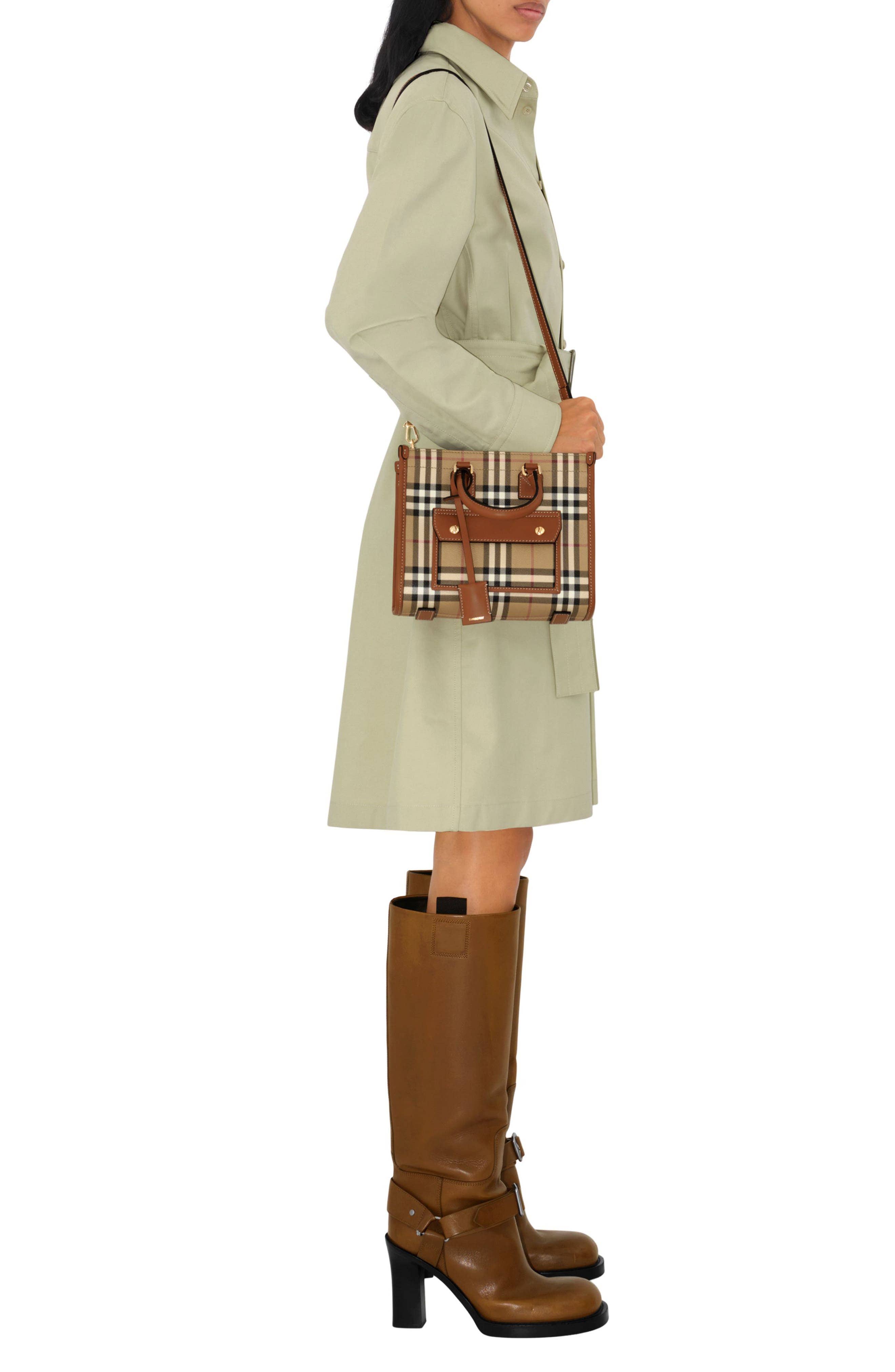 Burberry Freya Tote Women's bags Mini Unspecified Canvas New