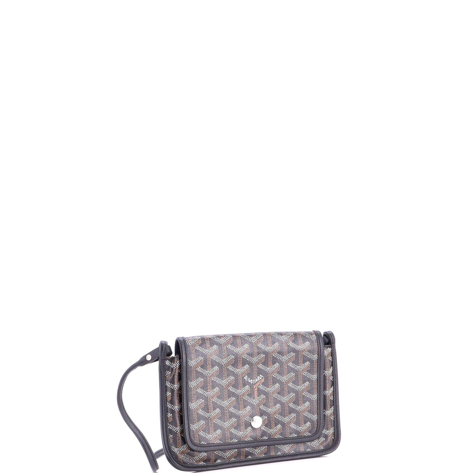 Goyard Plumet Women's bags Black Goyardine (Coated Canvas) New