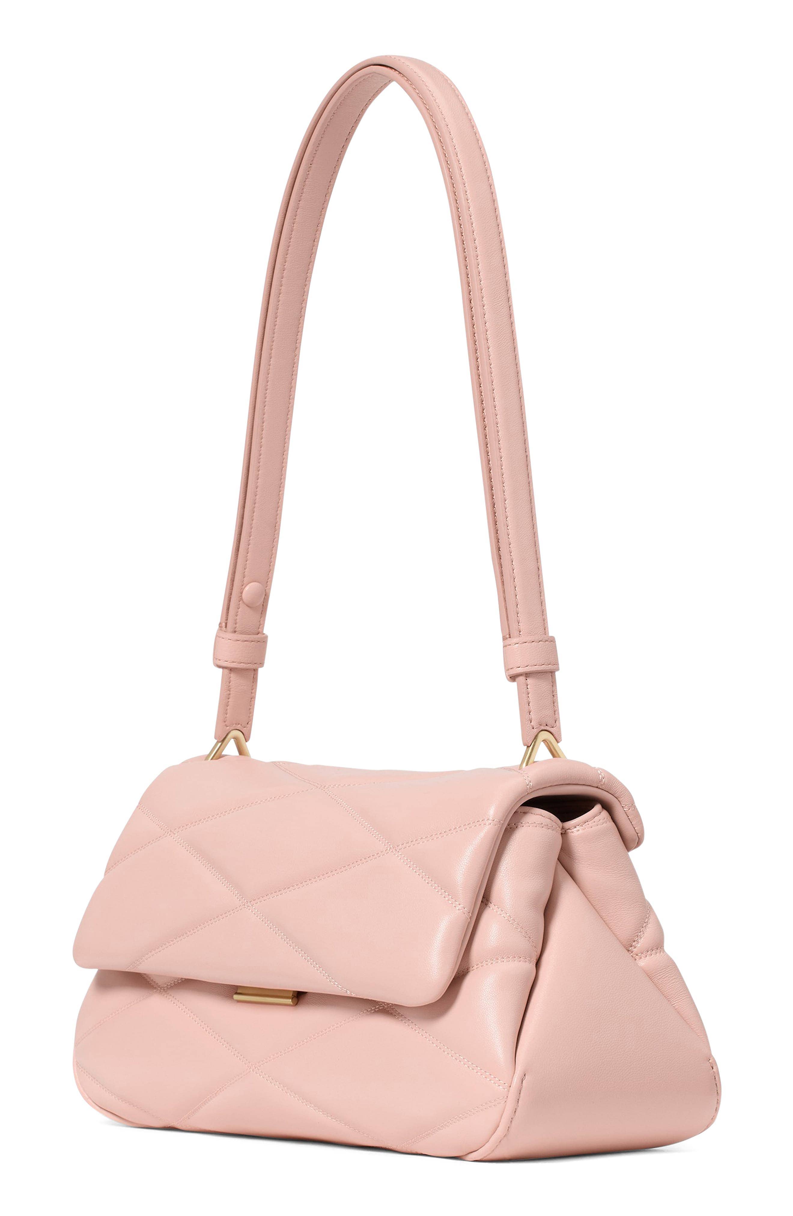 Kate Spade Grace Shoulder Bag Women's bags Pink Smooth Leather New