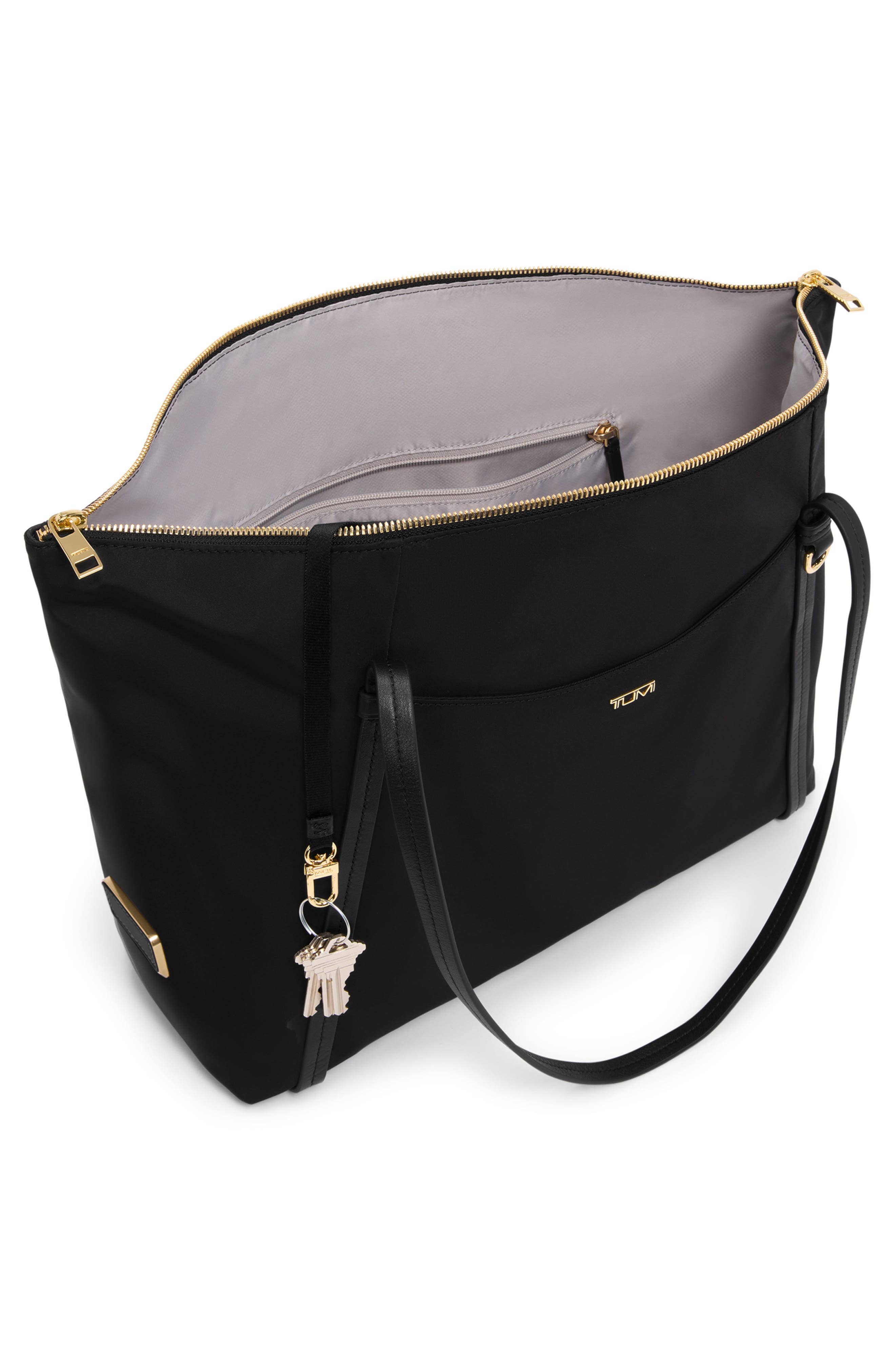 Tumi Q Tote Women's bags Black/Gold New