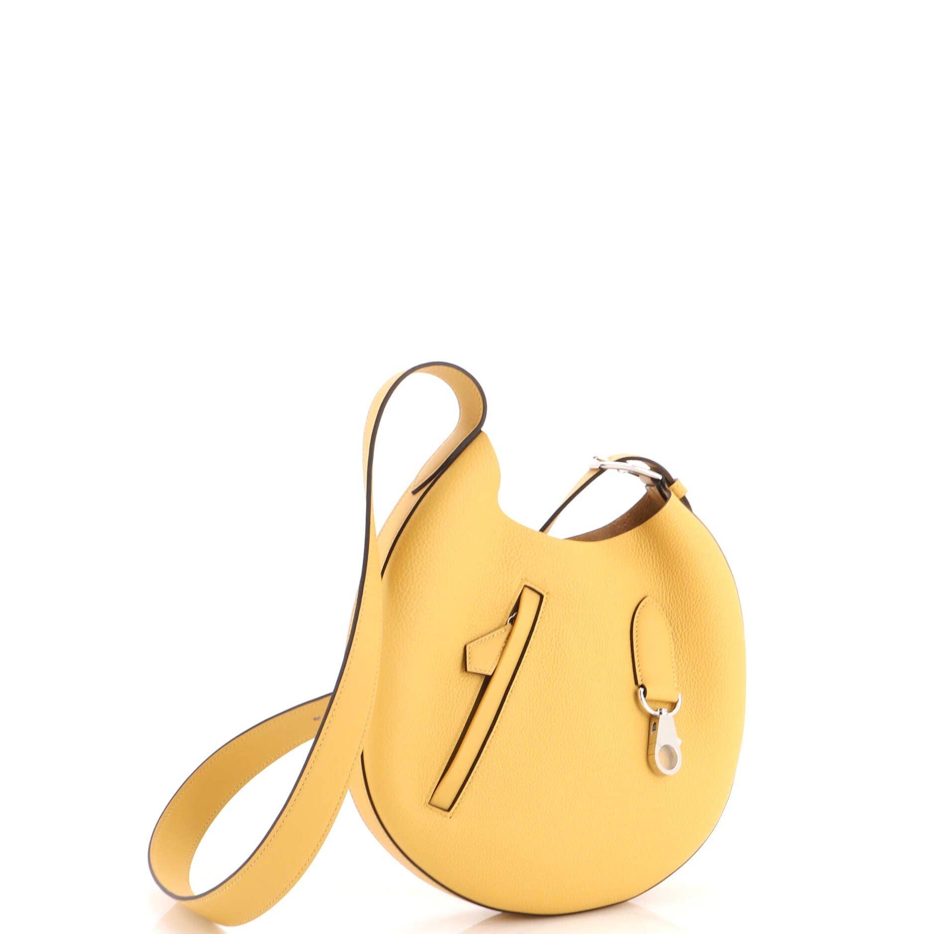 Hermès Arcon Shoulder Bag Women's bags Unspecified Togo & Swift Palladium New