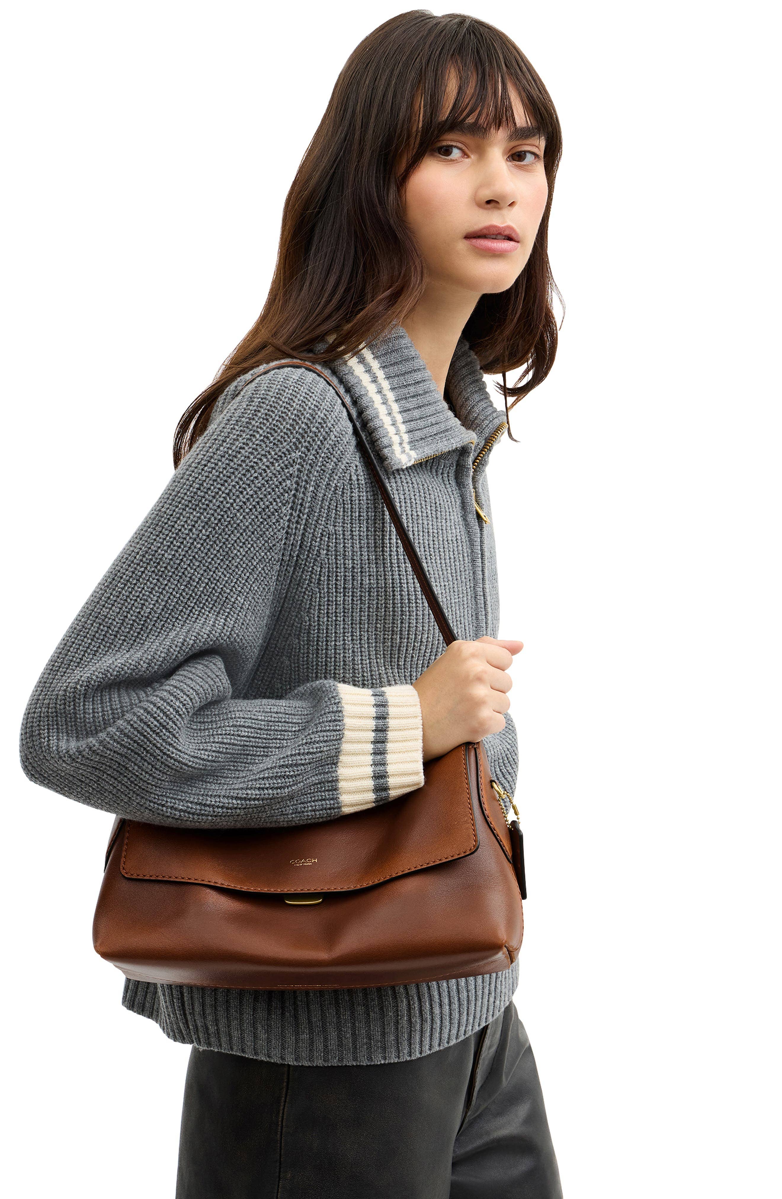 Coach Chelsea Shoulder Bag Women's bags Unspecified Suede New