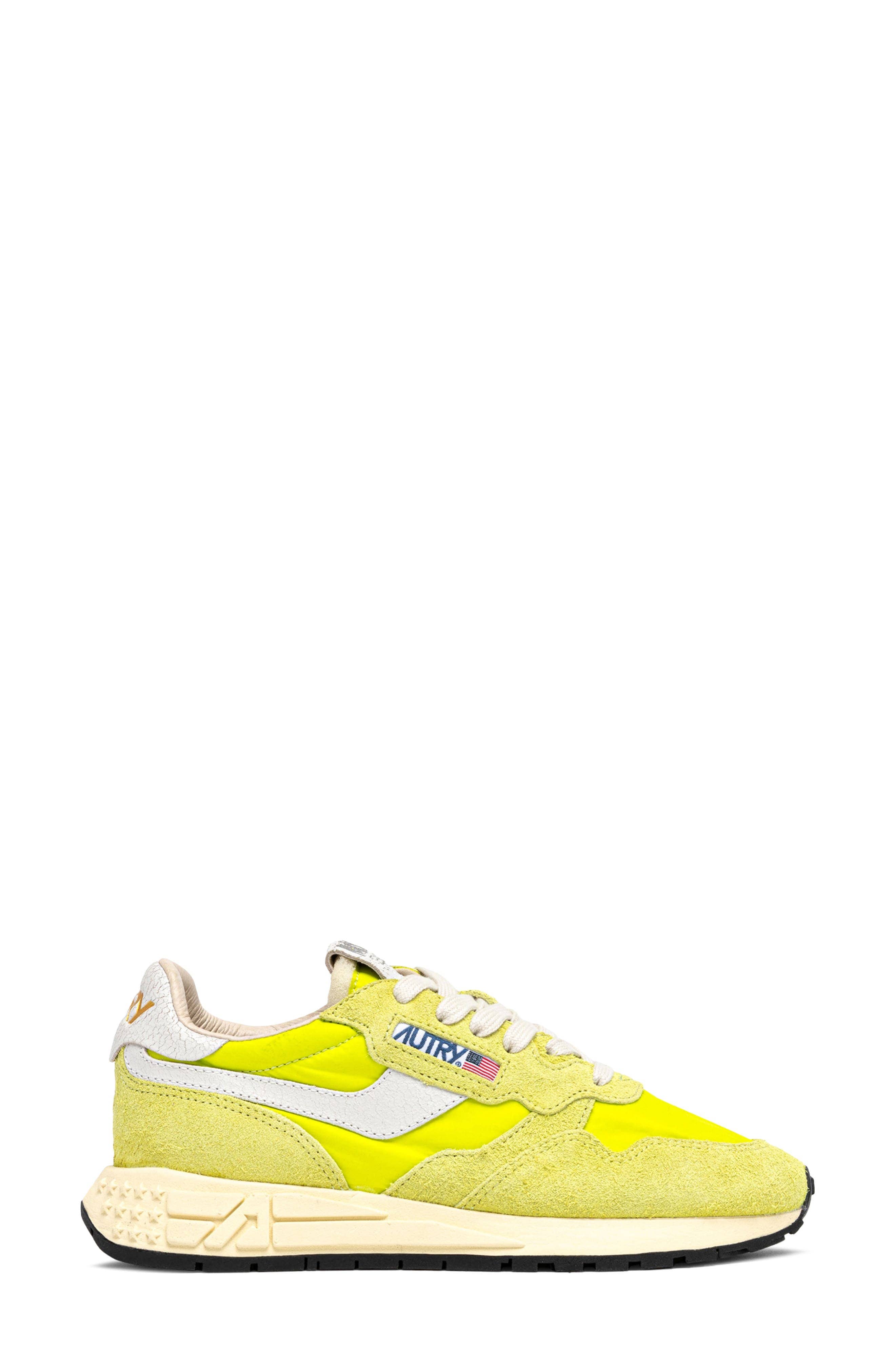 Autry Reelwind Low Sneaker Yellow Full Size Run New