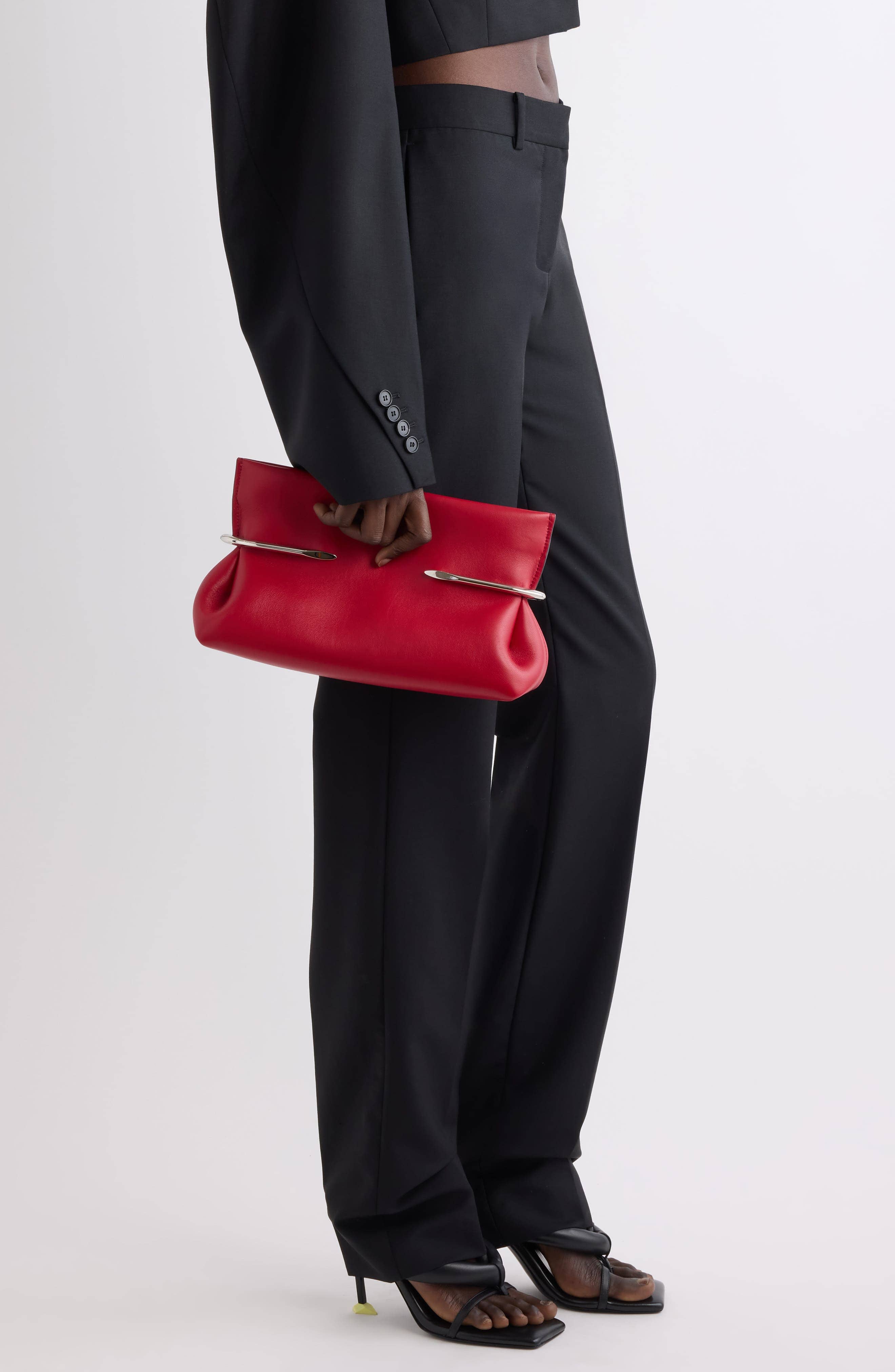 Givenchy Pinch Clutch Women's bags Unspecified Black Leather New