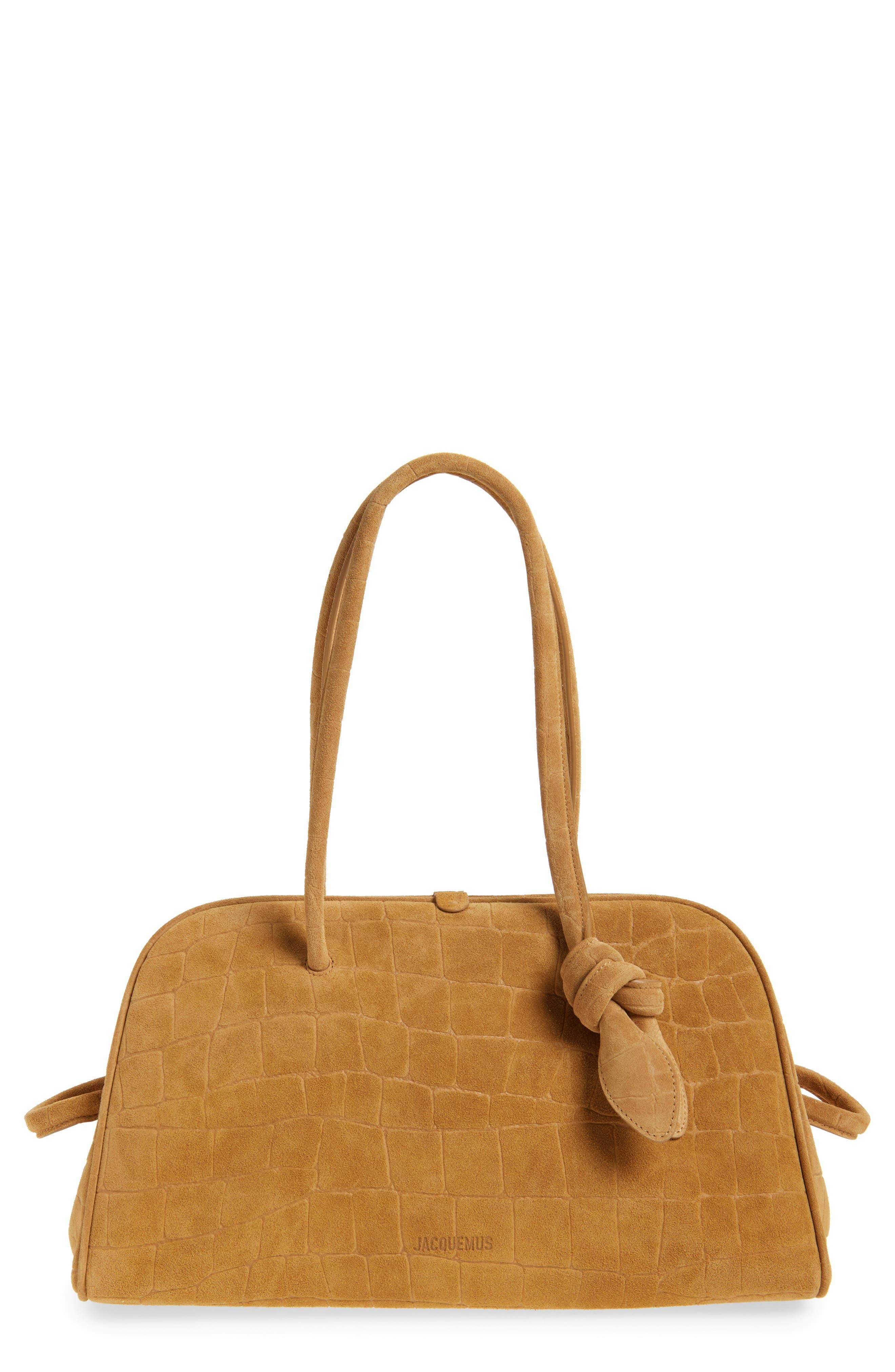 Jacquemus Le Turismo Top Handle Women's bags Standard Dark Yellow Leather New