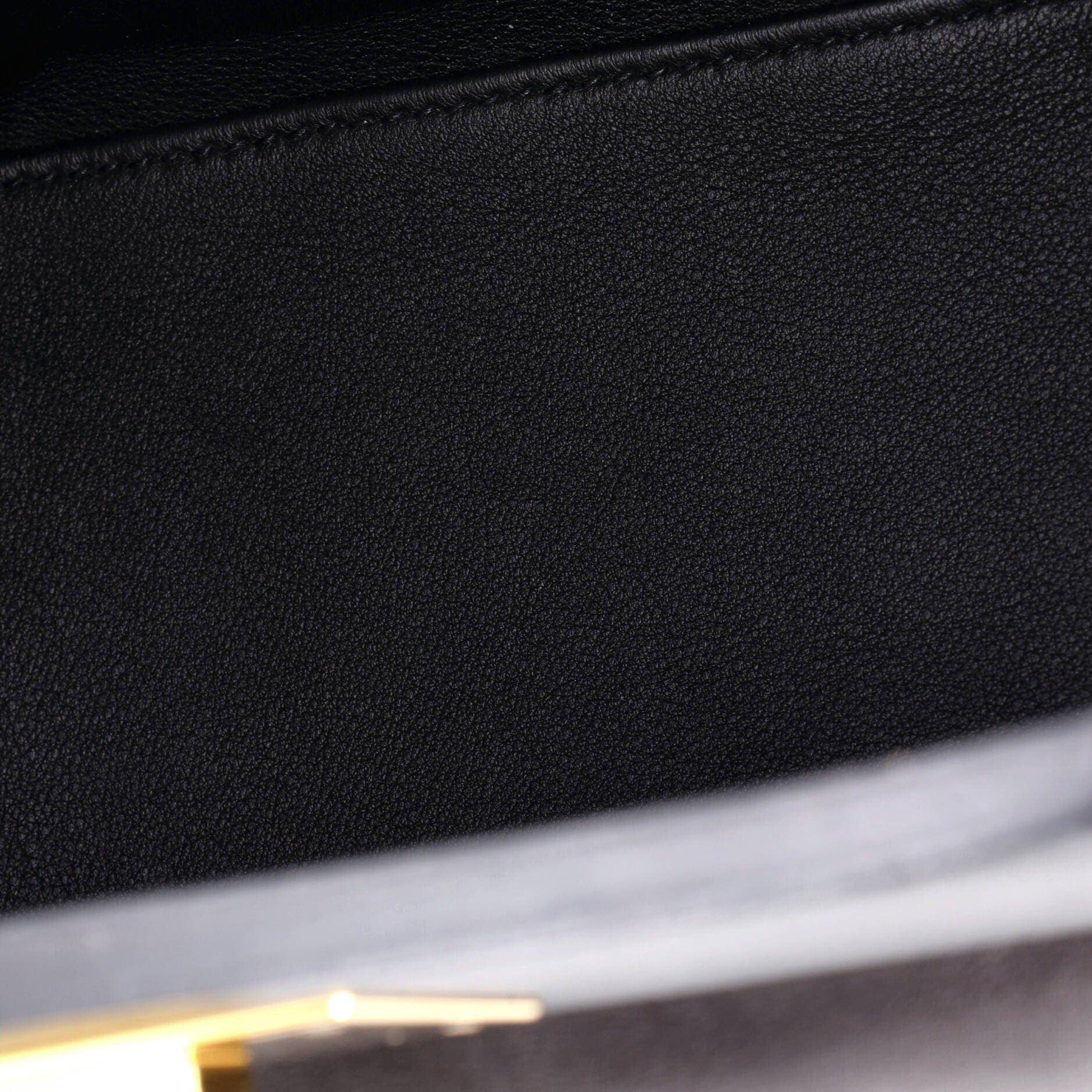 Hermès 24/24 Top Handle Women's bags Unspecified Black Togo & Swift Palladium New