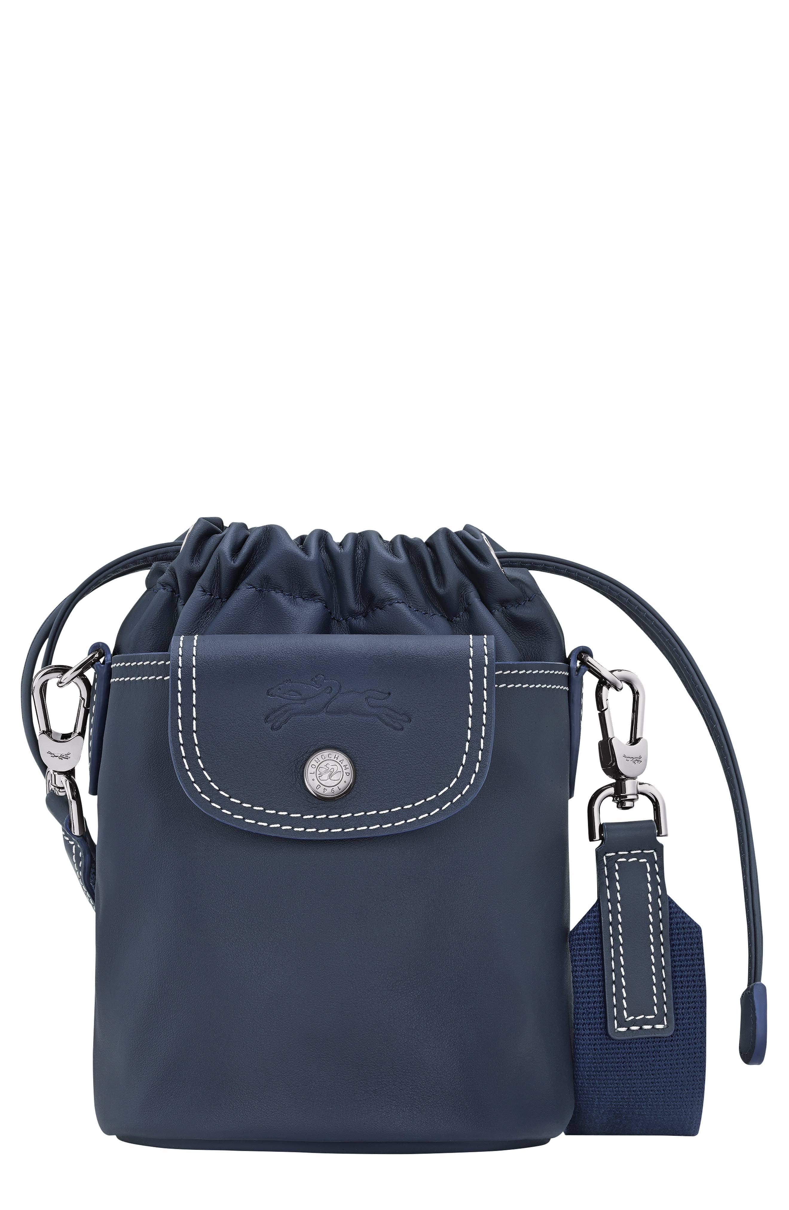 Longchamp Le Pliage Xtra Bucket Bag Women's bags Small Black Leather New