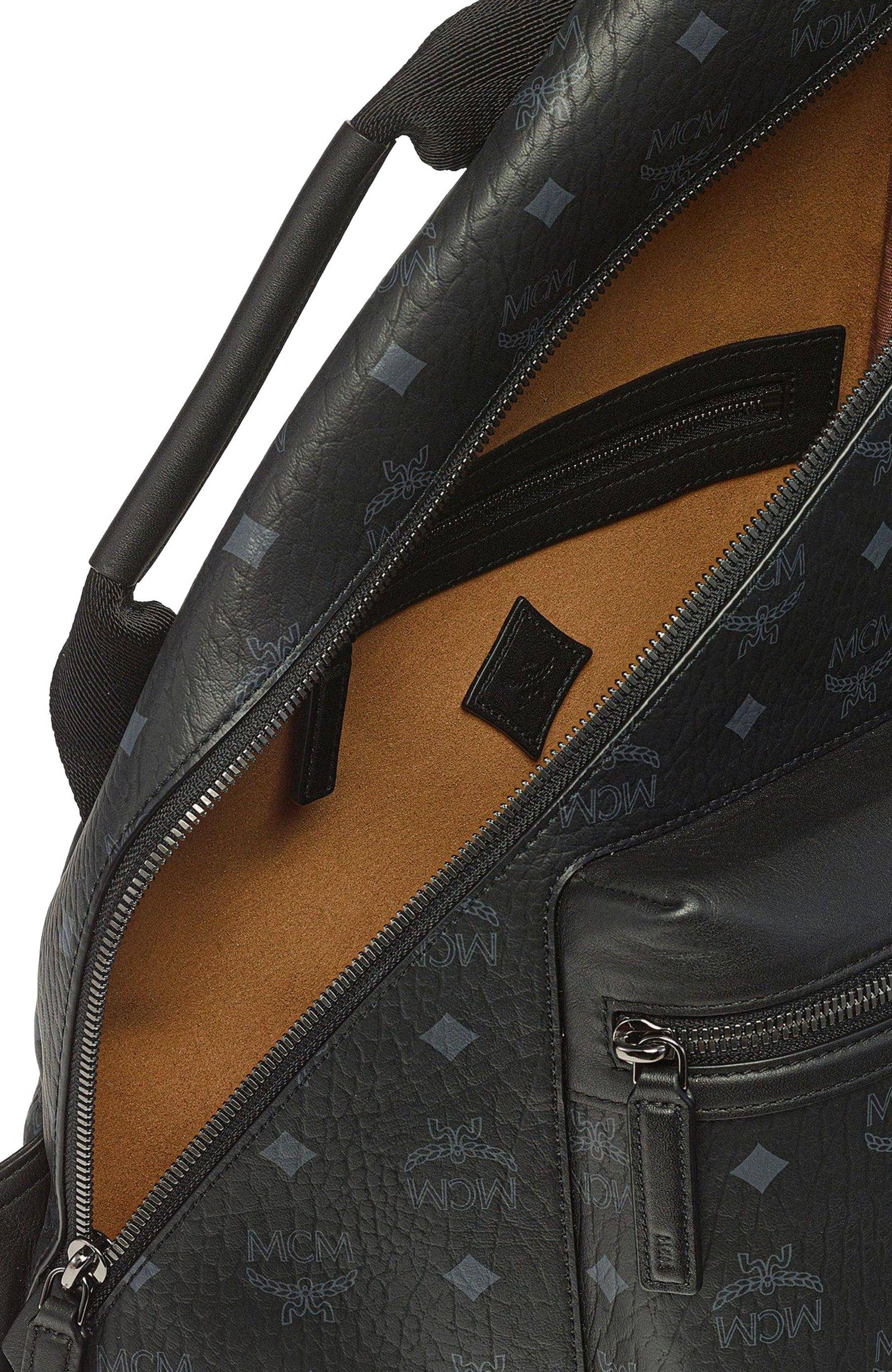 MCM Aren Crossbody Women's bags One Size Black Visetos New