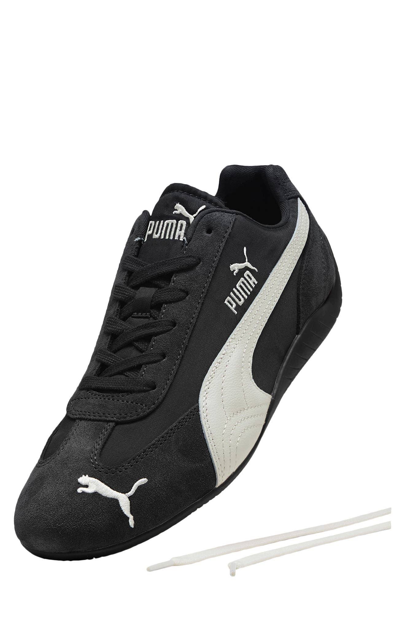 Puma Speedcat Nylon Sneaker Black Full Size Run New