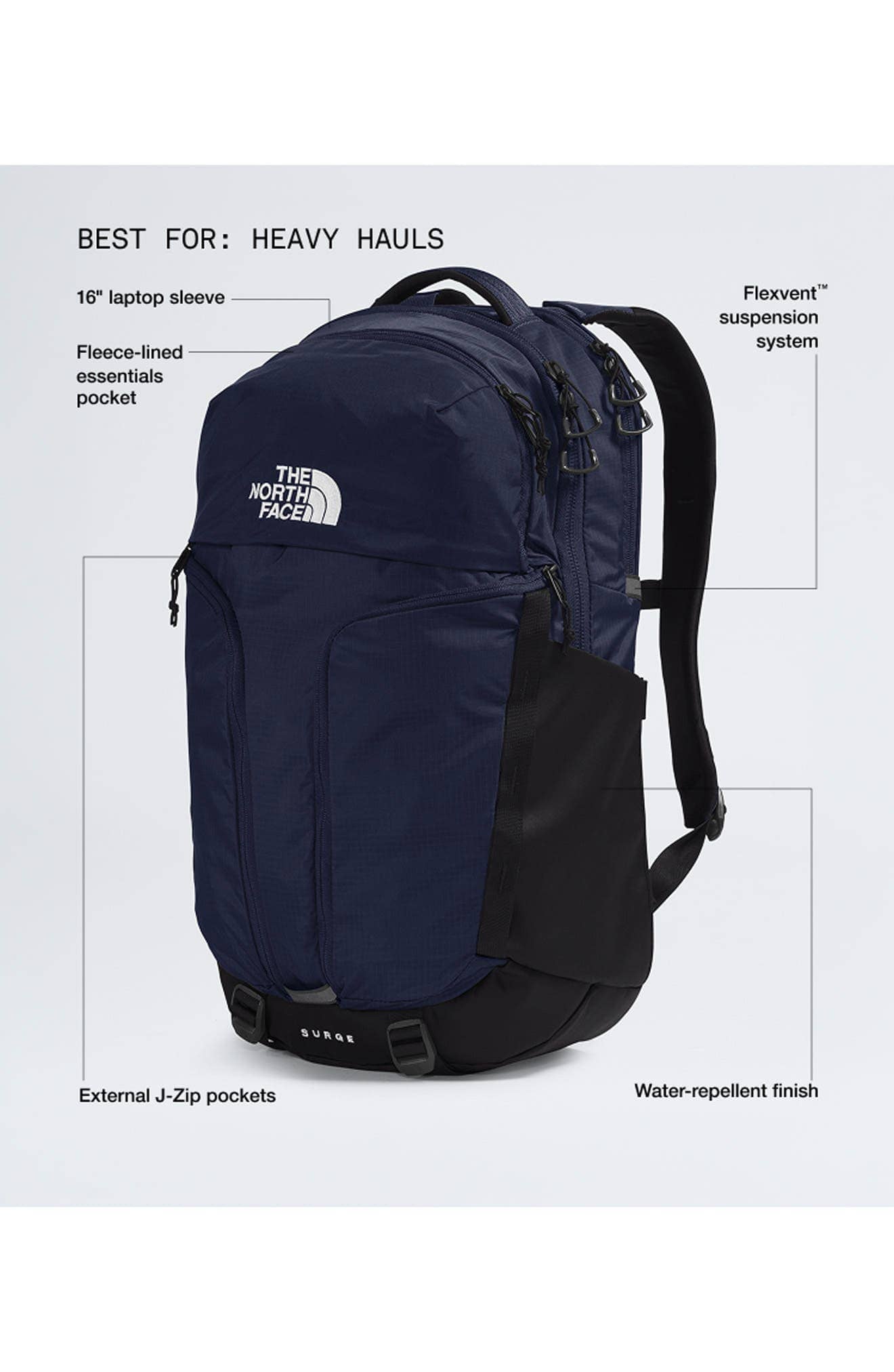 The North Face Surge Backpack Women's bags Tan New