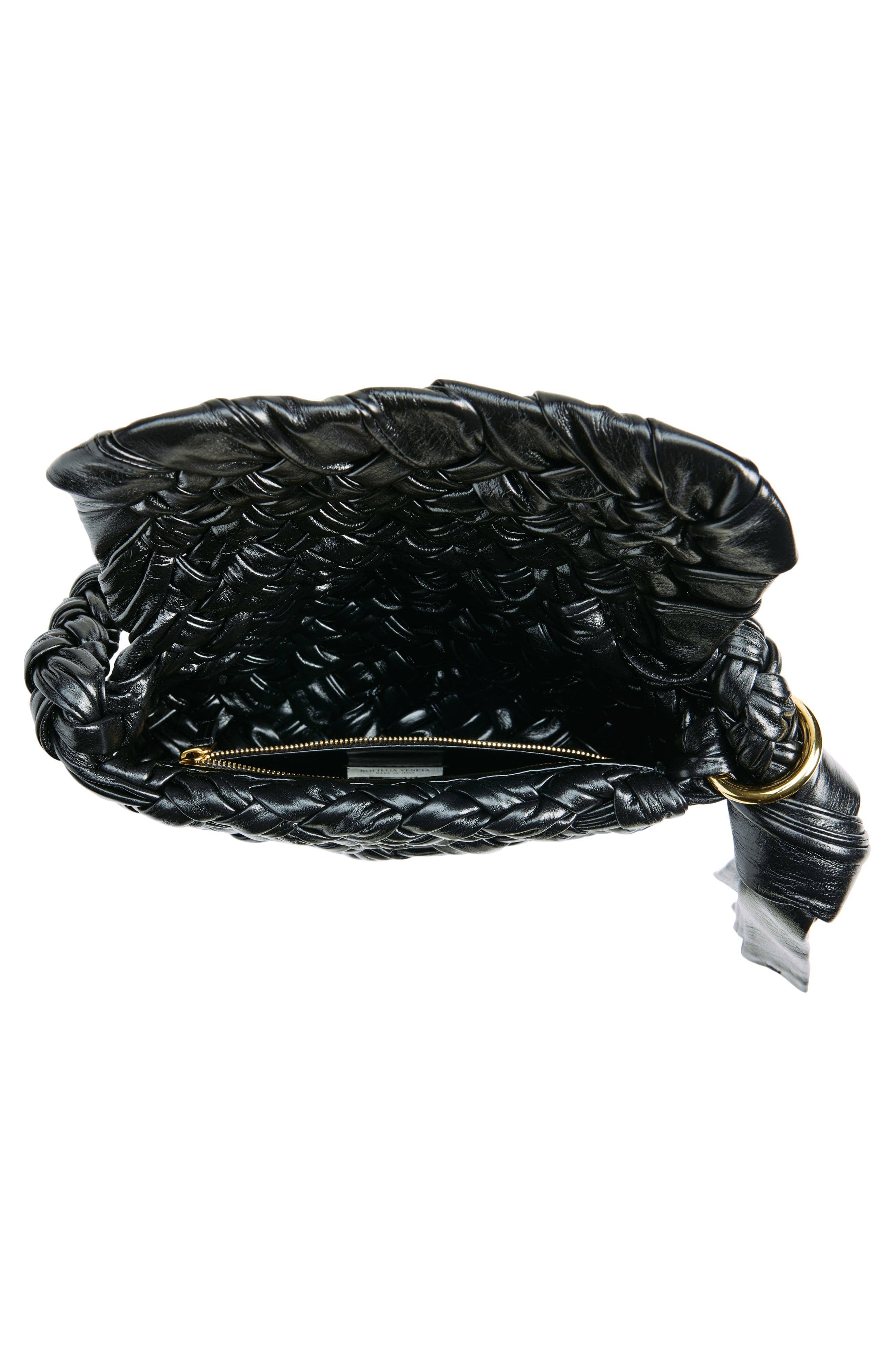 Bottega Veneta Kalimero Crossbody Women's bags Unspecified Black Intrecciato Small New