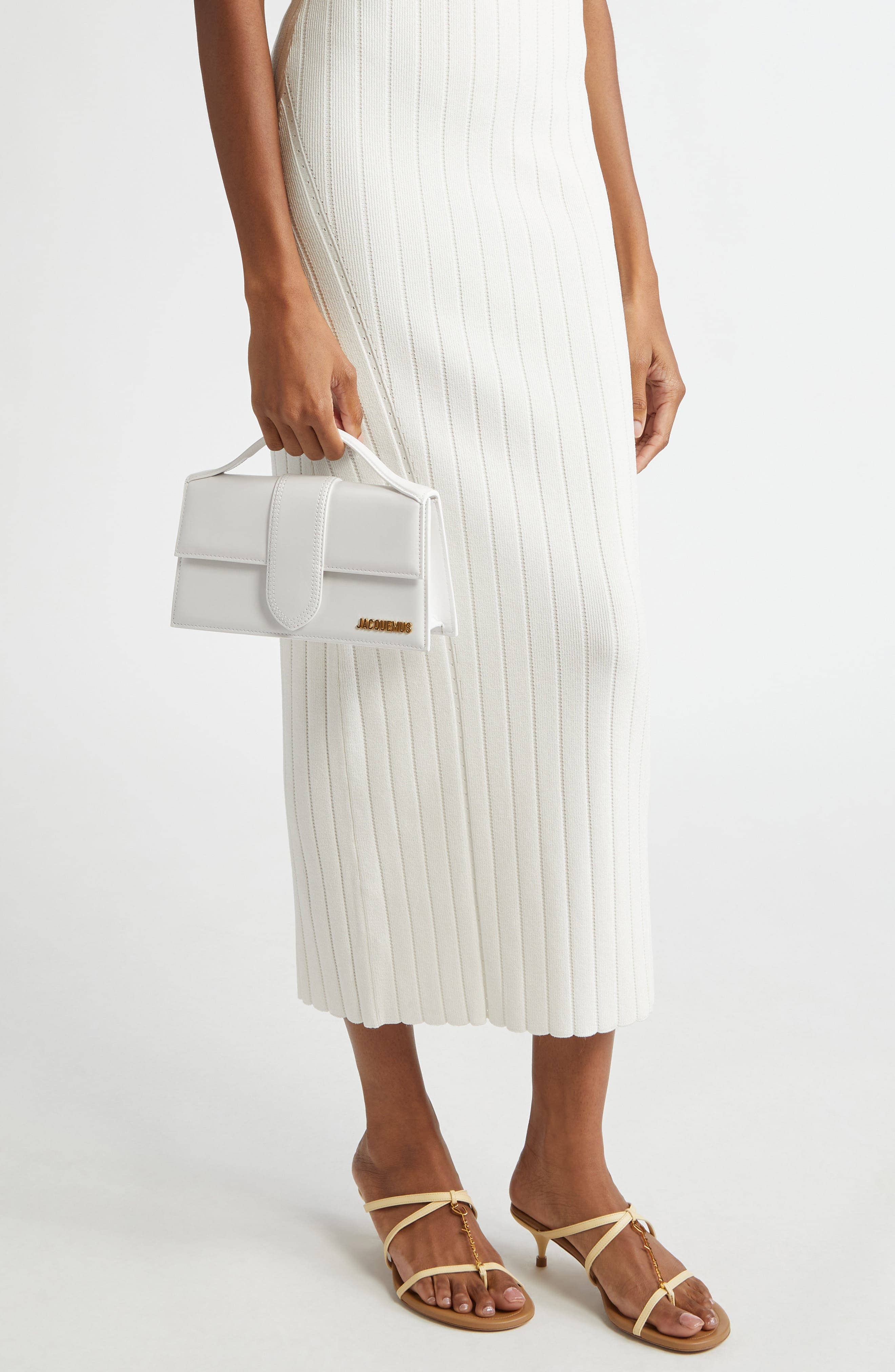 Jacquemus Le Bambino Long Shoulder Bag Women's bags White Unspecified New