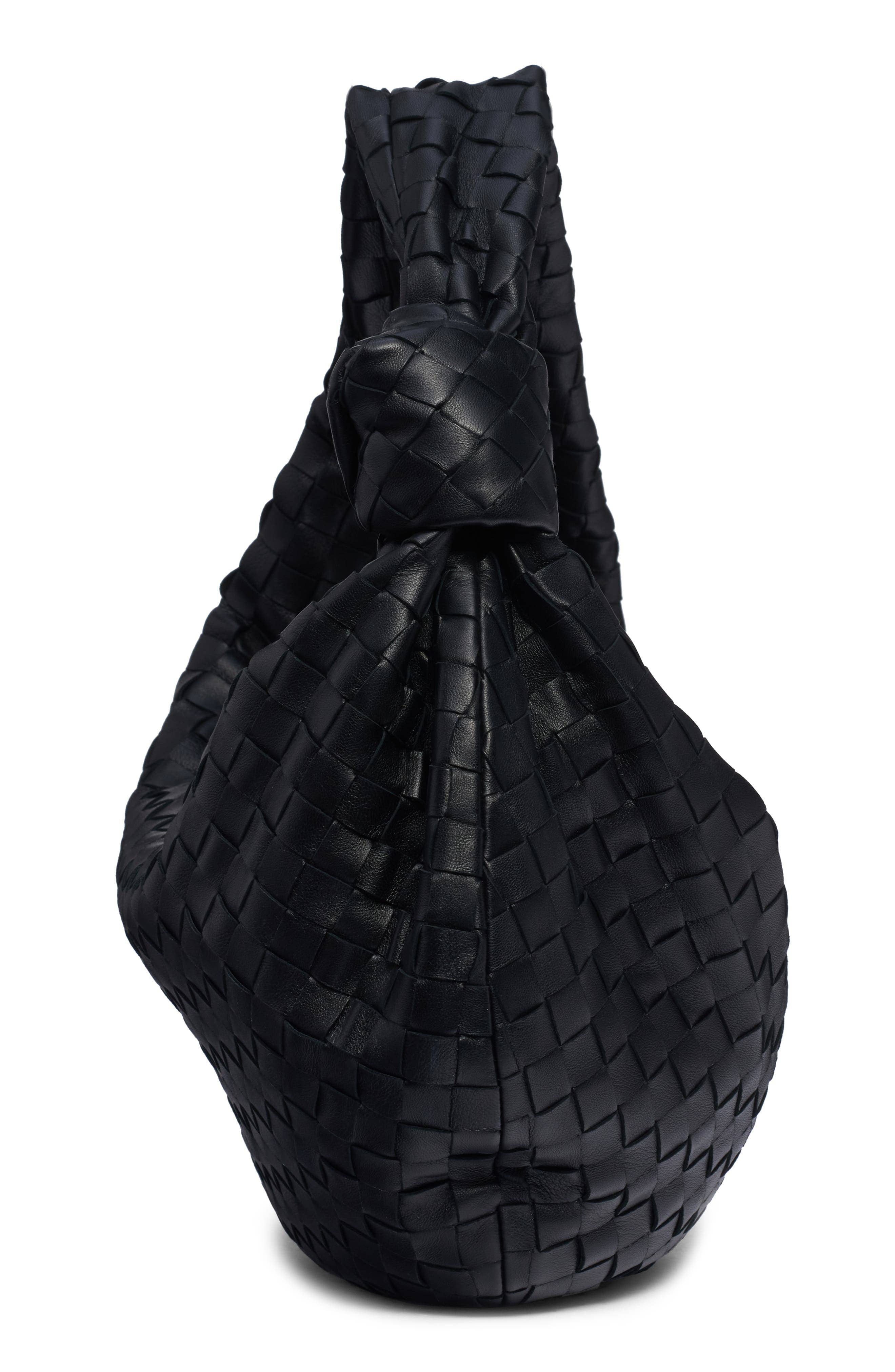 Bottega Veneta Jodie Shoulder Bag Women's bags Unspecified Black Wool Mini New