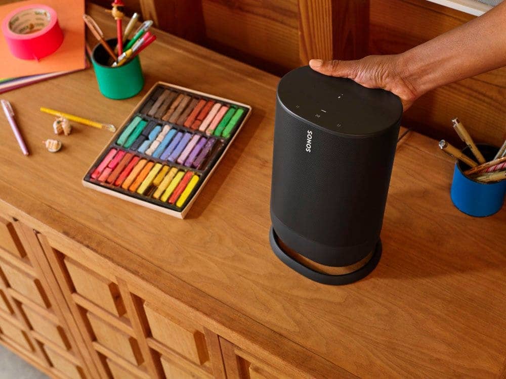 Sonos Move Portable Bluetooth Speakers Black New