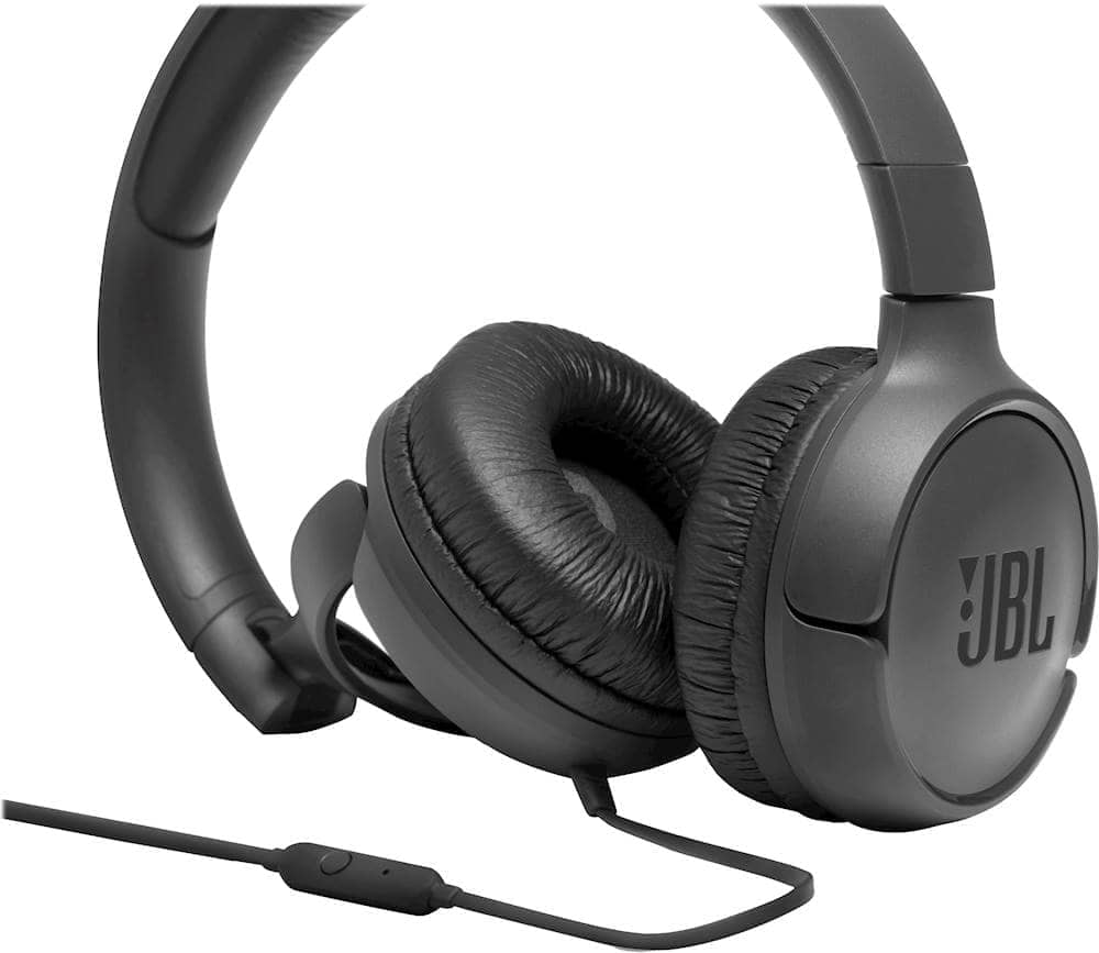 JBL JBLT500BLKAM Headphones & Earbuds Black New