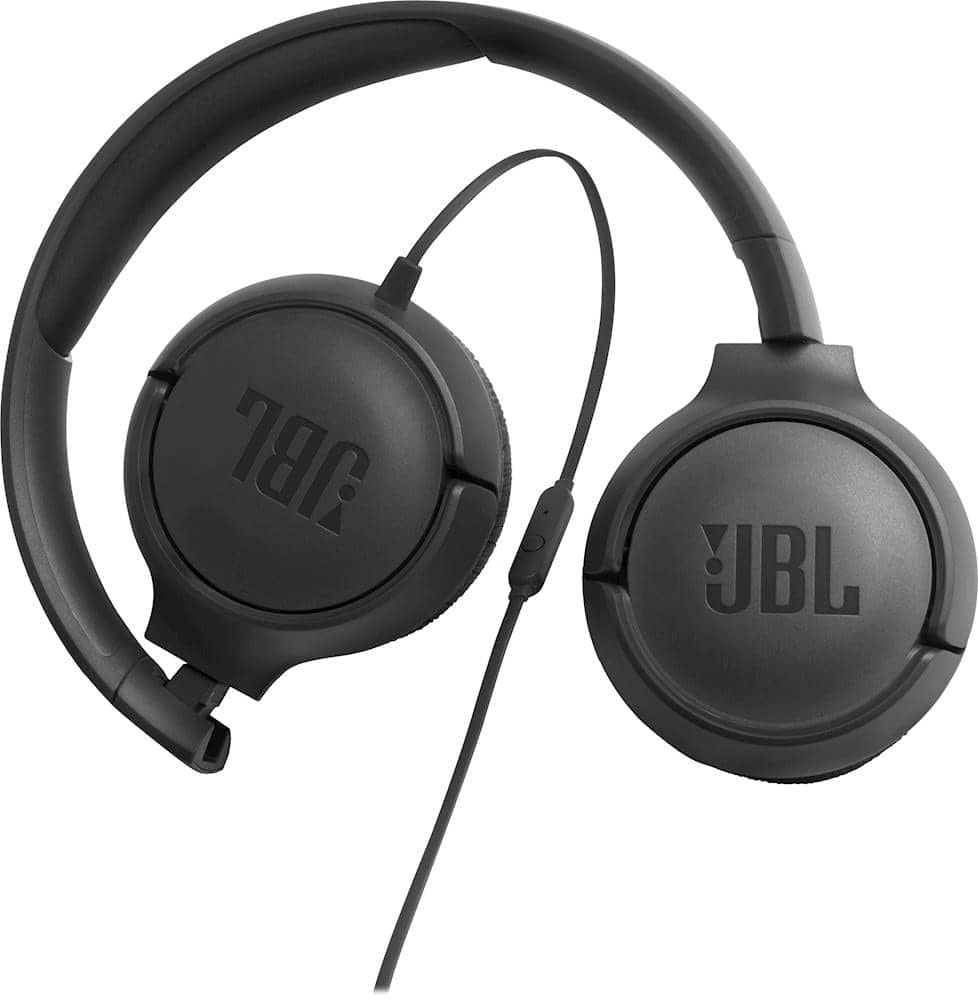JBL JBLT500BLKAM Headphones & Earbuds Black New