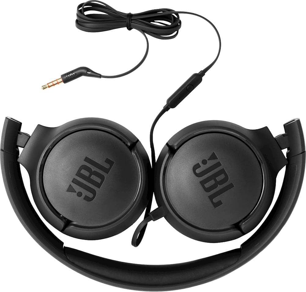 JBL JBLT500BLKAM Headphones & Earbuds Black New
