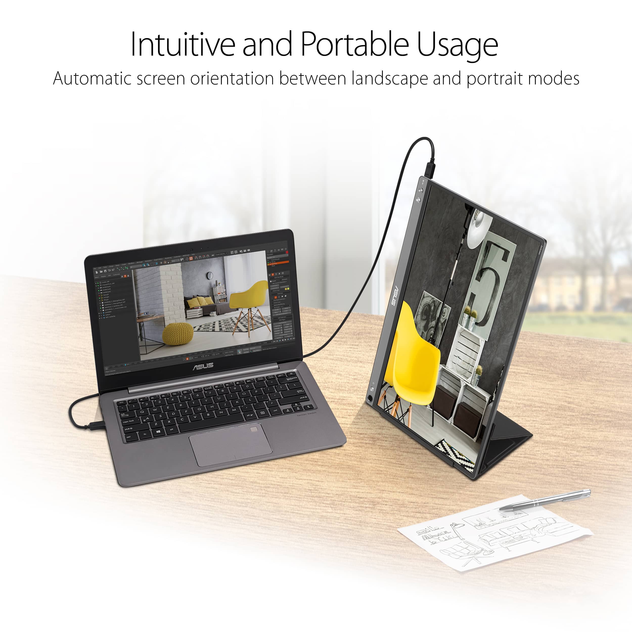 ASUS MB16ACE Monitors