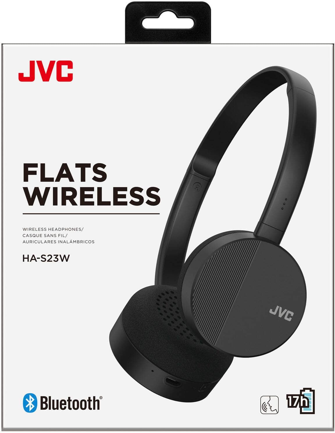 JVC HAS23WB Headphones & Earbuds Black New